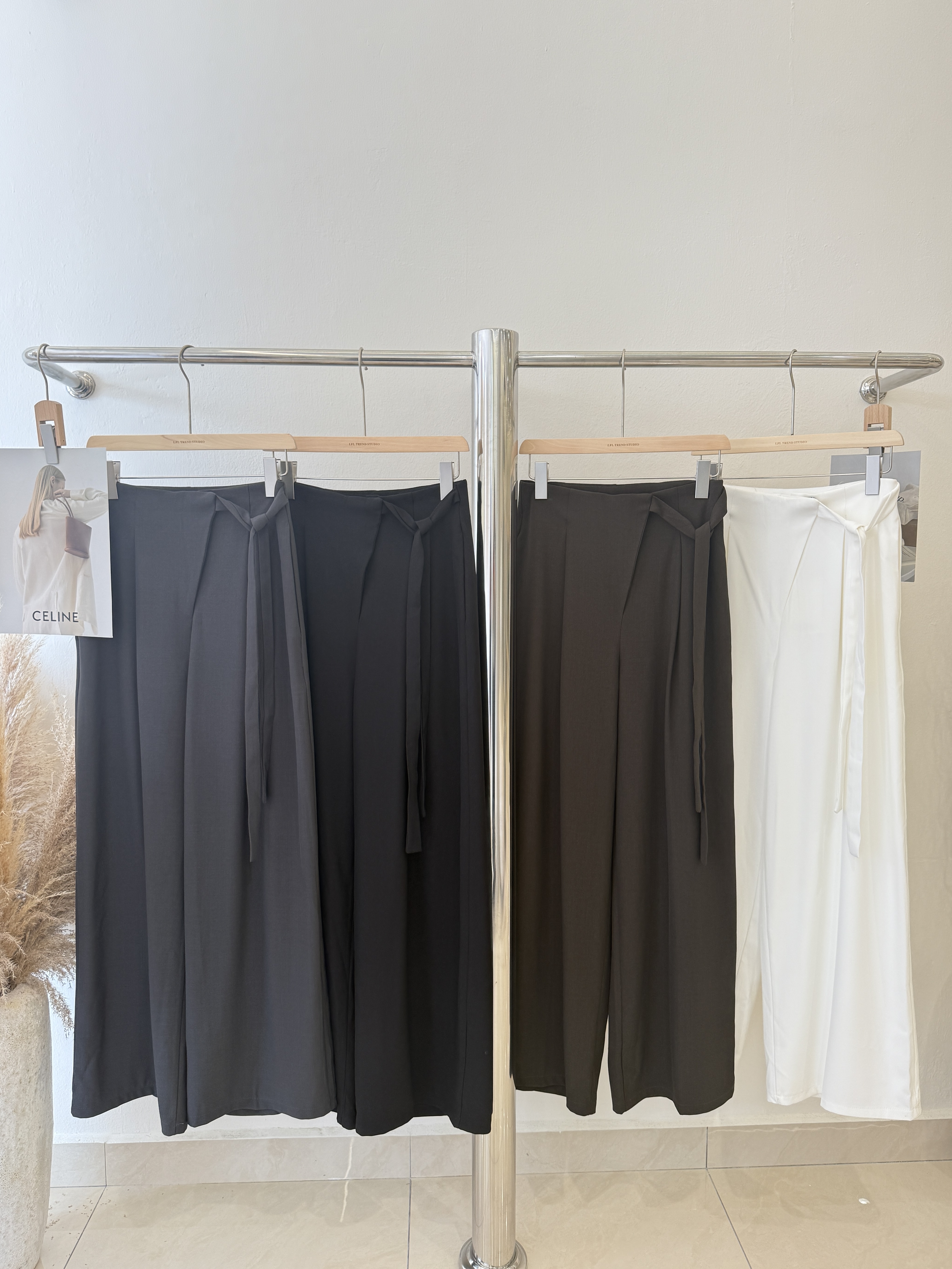 7012 高腰显瘦西装长裤