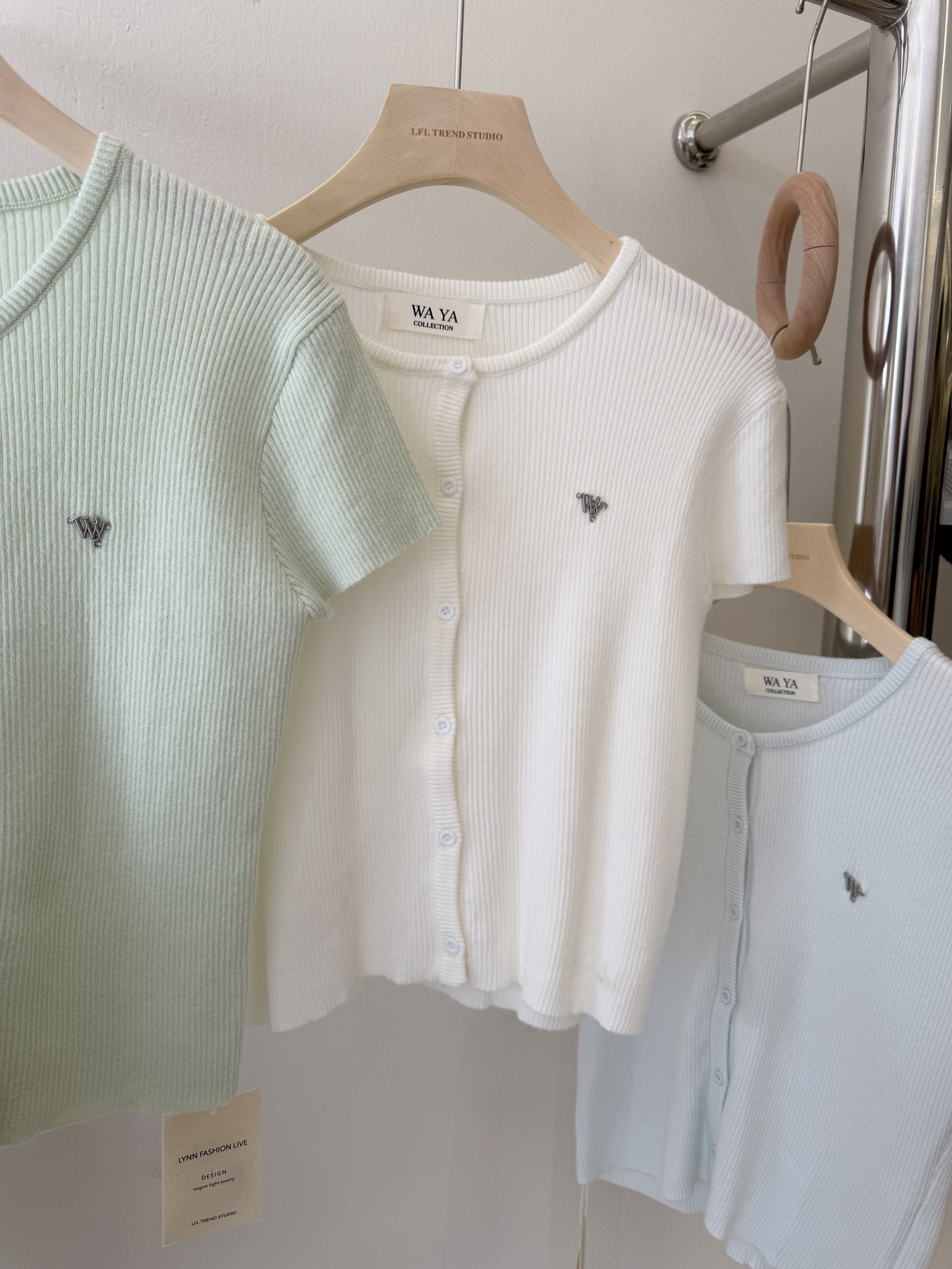 6522 气质百搭针织短袖