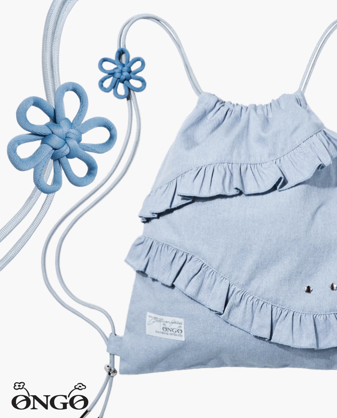 《Pre-Order》Flower Knot Ruffle Bag｜온고 ONGO old things never die (2026 Ver.)