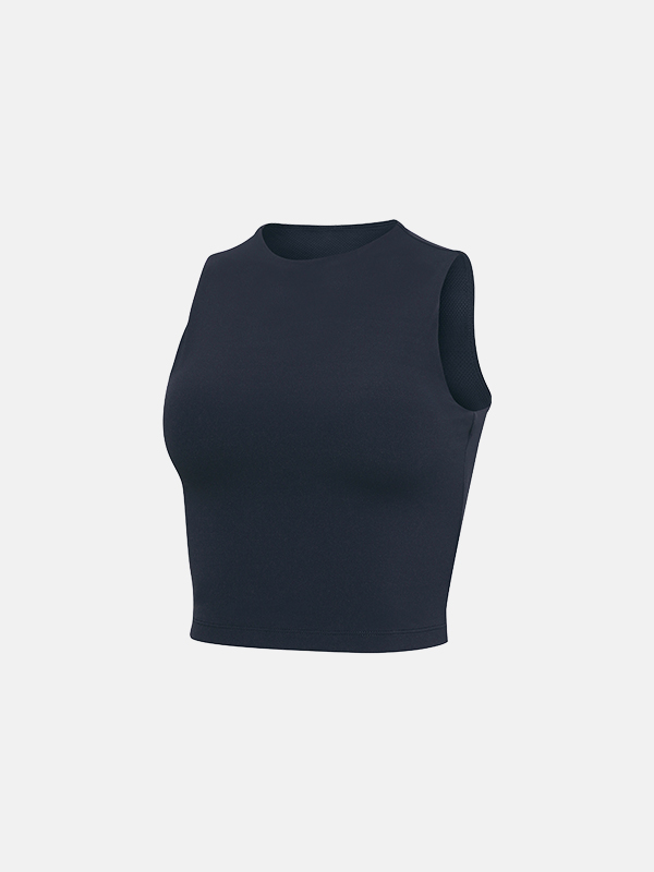 【雲感微高領Tank Top】預購_高強支撐Compression Round Neck Tank Top by Grandeline