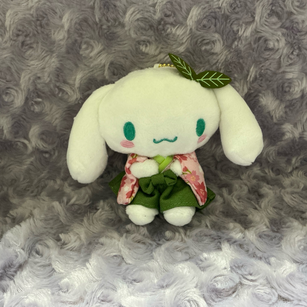 「現貨」Sanrio櫻花抹茶著物公仔匙扣