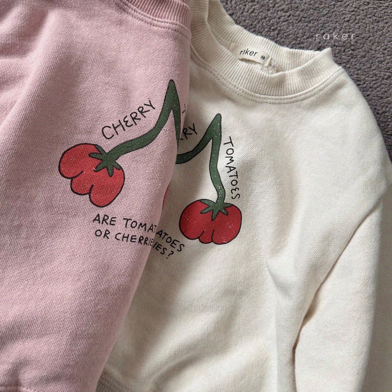 Raker | Cherry Tomato Sweatshirt