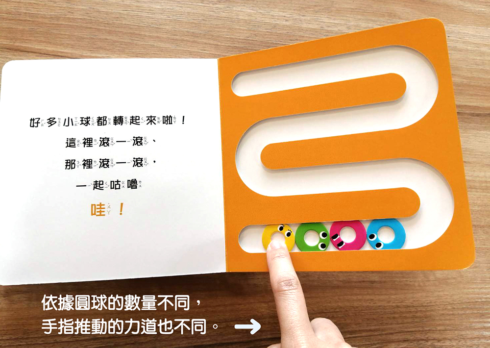 🔸預購貨品🔸小球轉轉123【0~3歲寶寶全腦開發遊戲書】