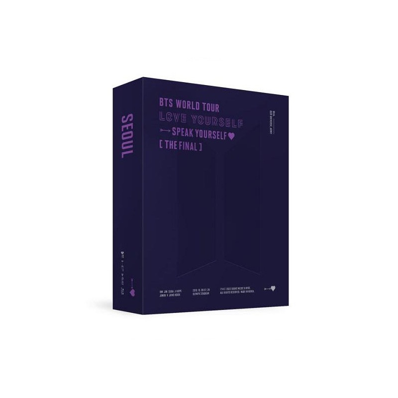BTS - WORLD TOUR 'LOVE YOURSELF : SPEAK YOURSELF' [THE FINAL] - BLU RAY VER.