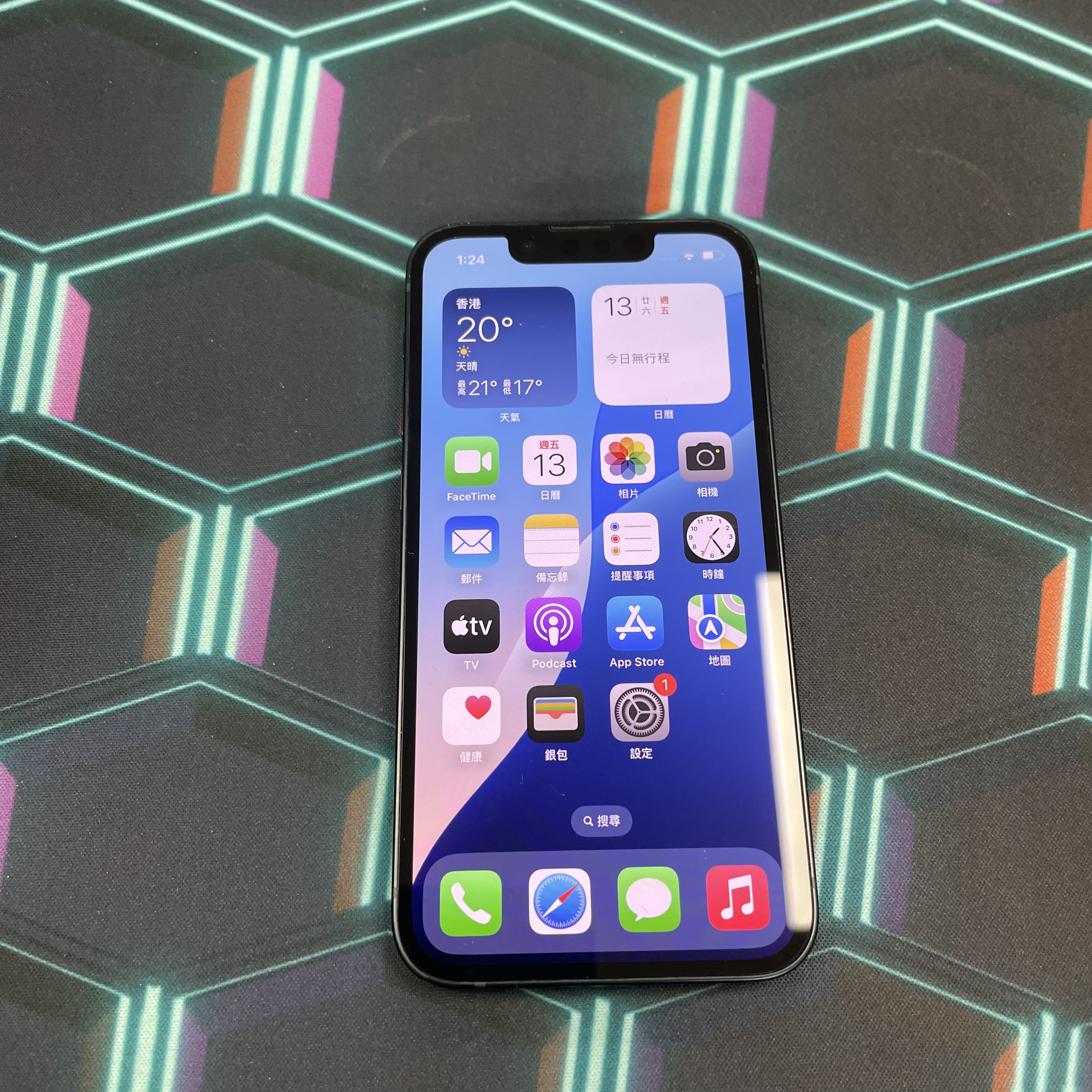 *5906 13 mini 超靚機 128GB 電77 黑色 black