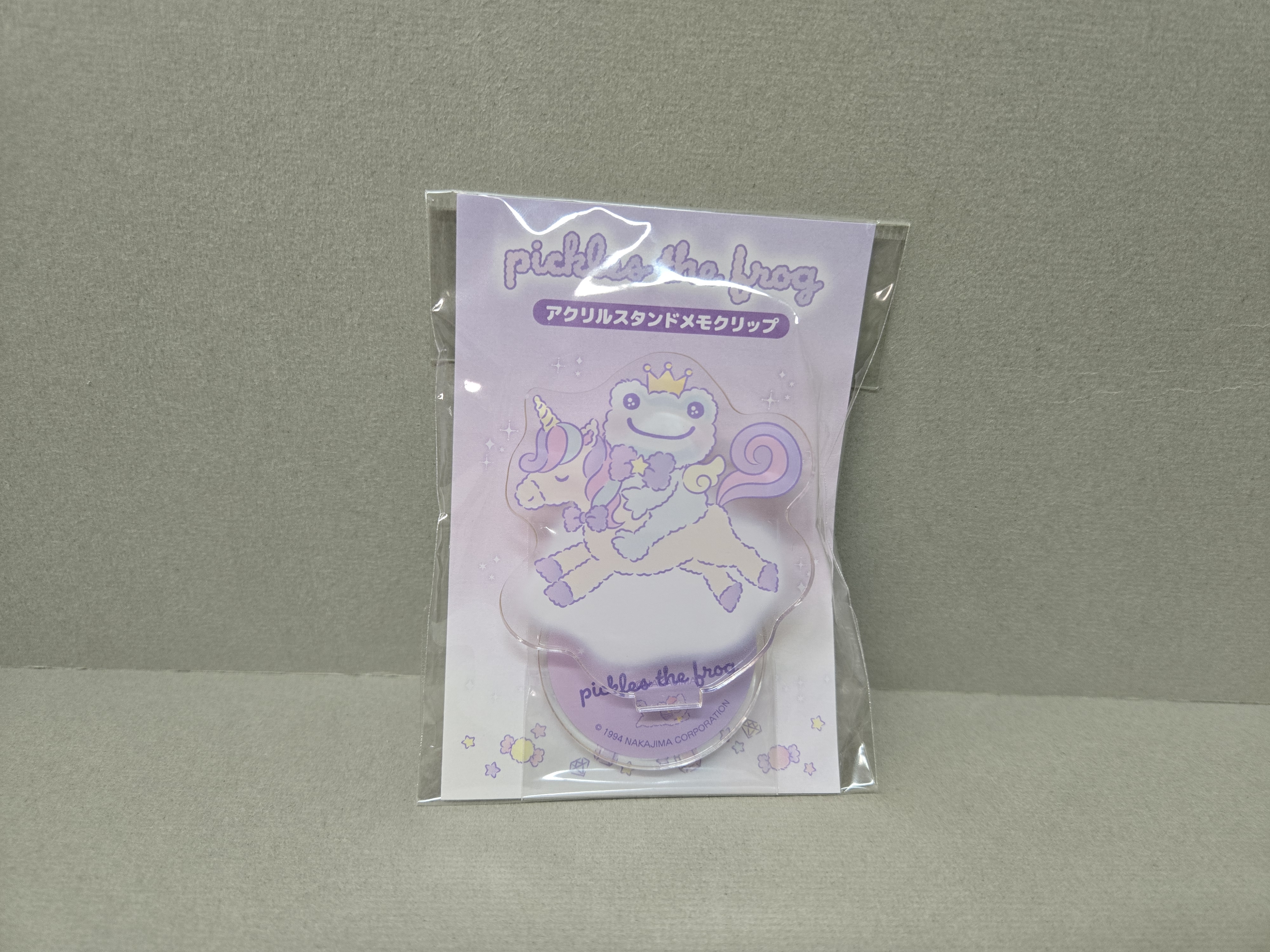 pickles夢幻系列亞克力膠memo stand (可放相片）