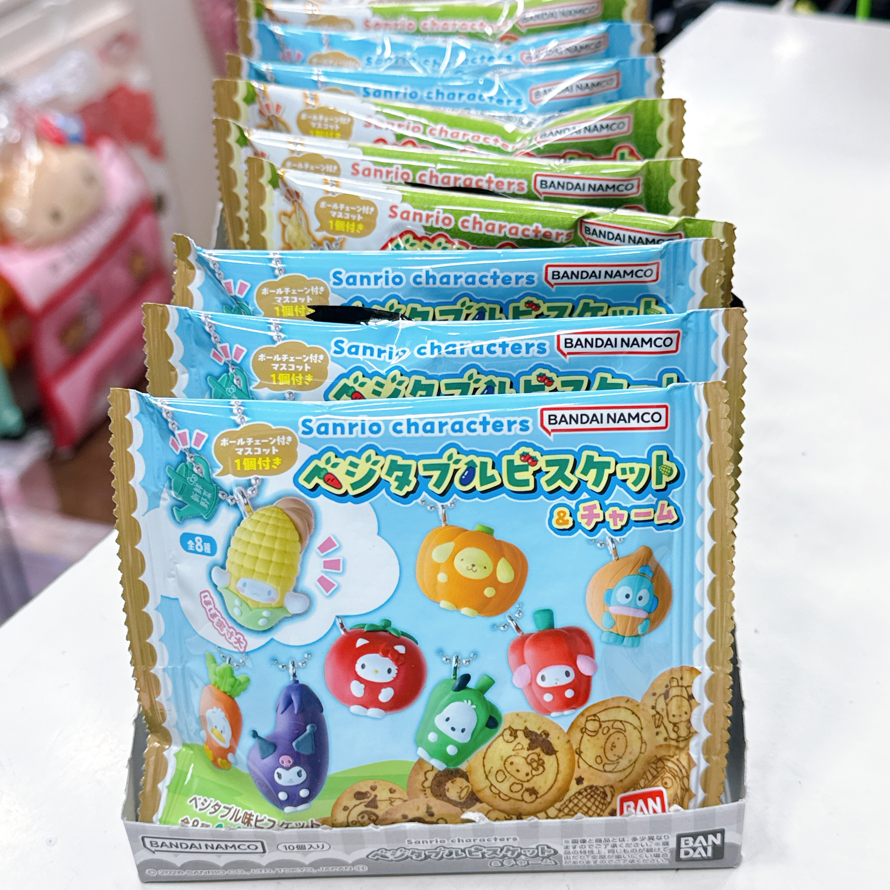 日本版Sanrio蔬果系列掛飾盲抽連餅乾