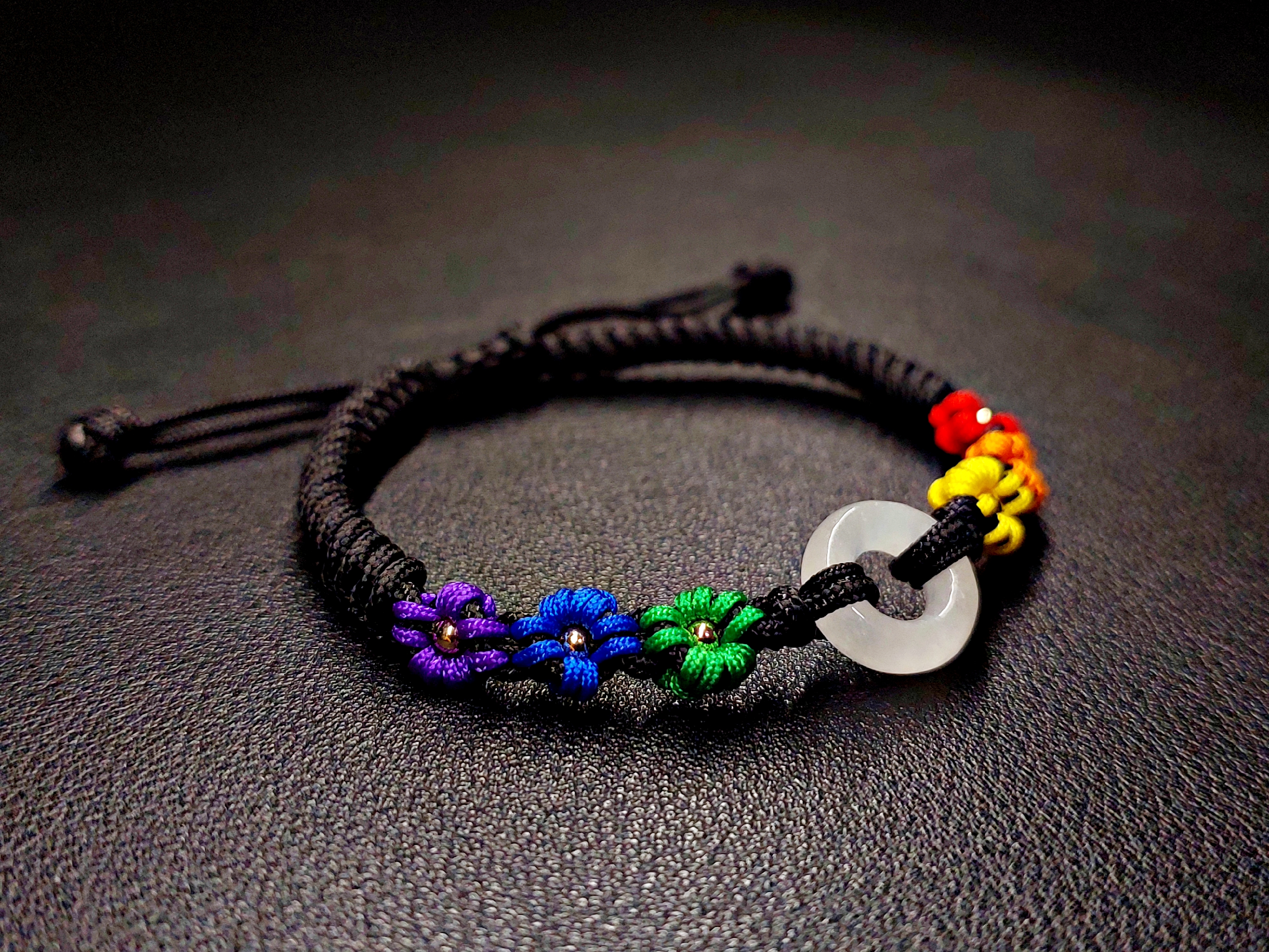 彩虹防小人桃花繩（含開光）