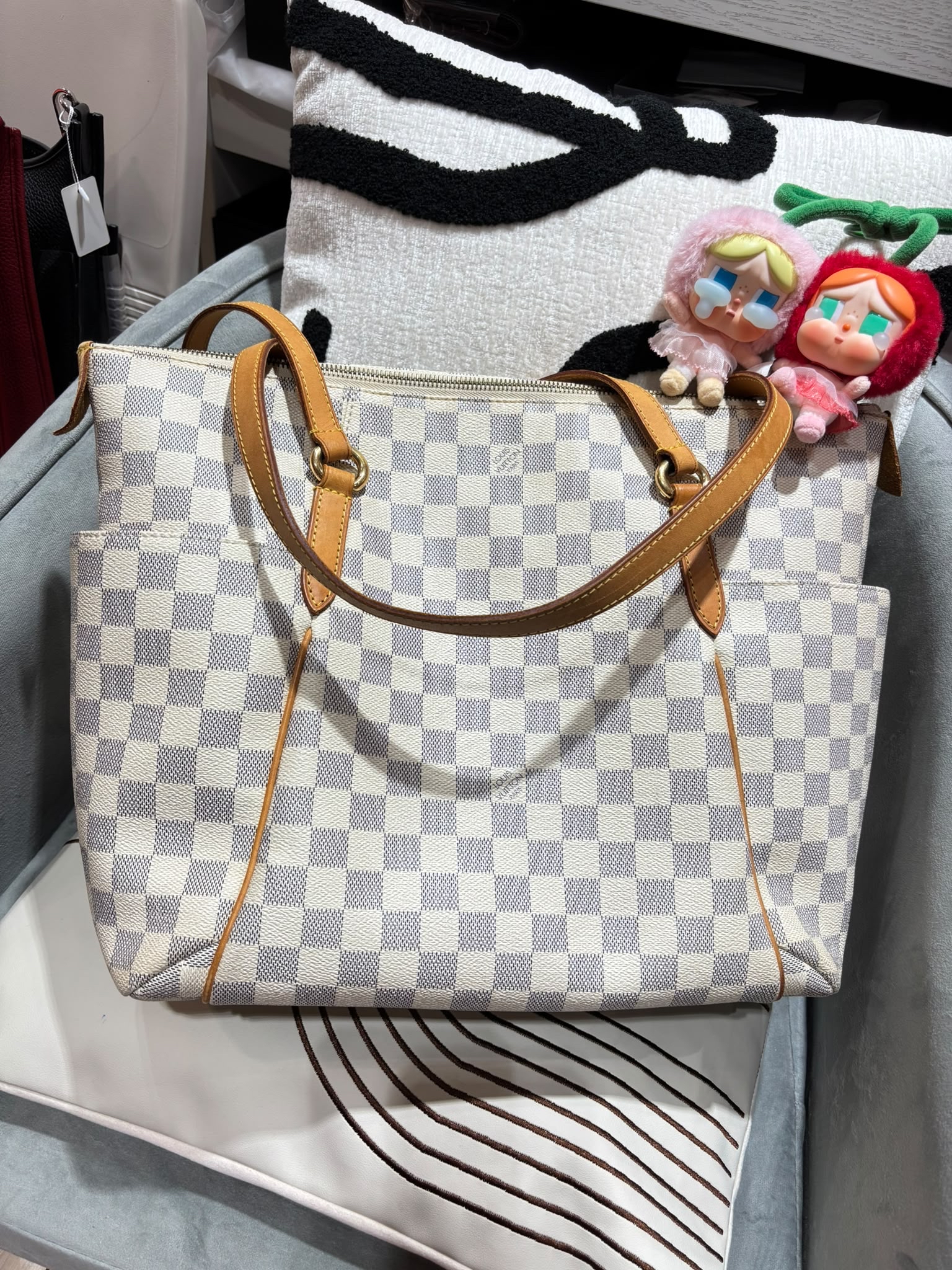 Lv totally mm tote bag 100%Authentic, 85%new✅dust bag 