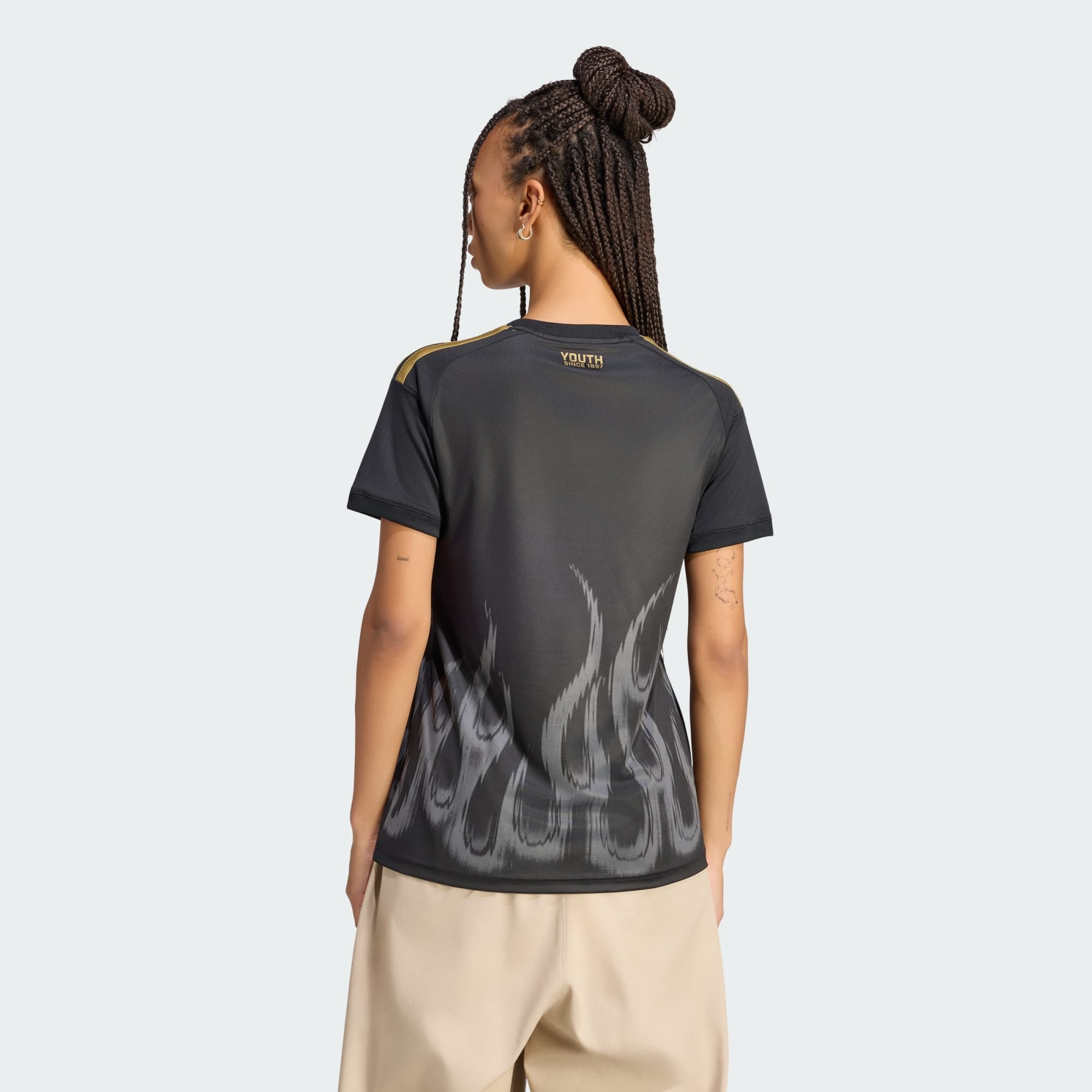 🔥灰色烈焰 Adidas Juventus 祖雲達斯 2026-27 女裝三客球迷版球衣  (可加印字章) KB8841