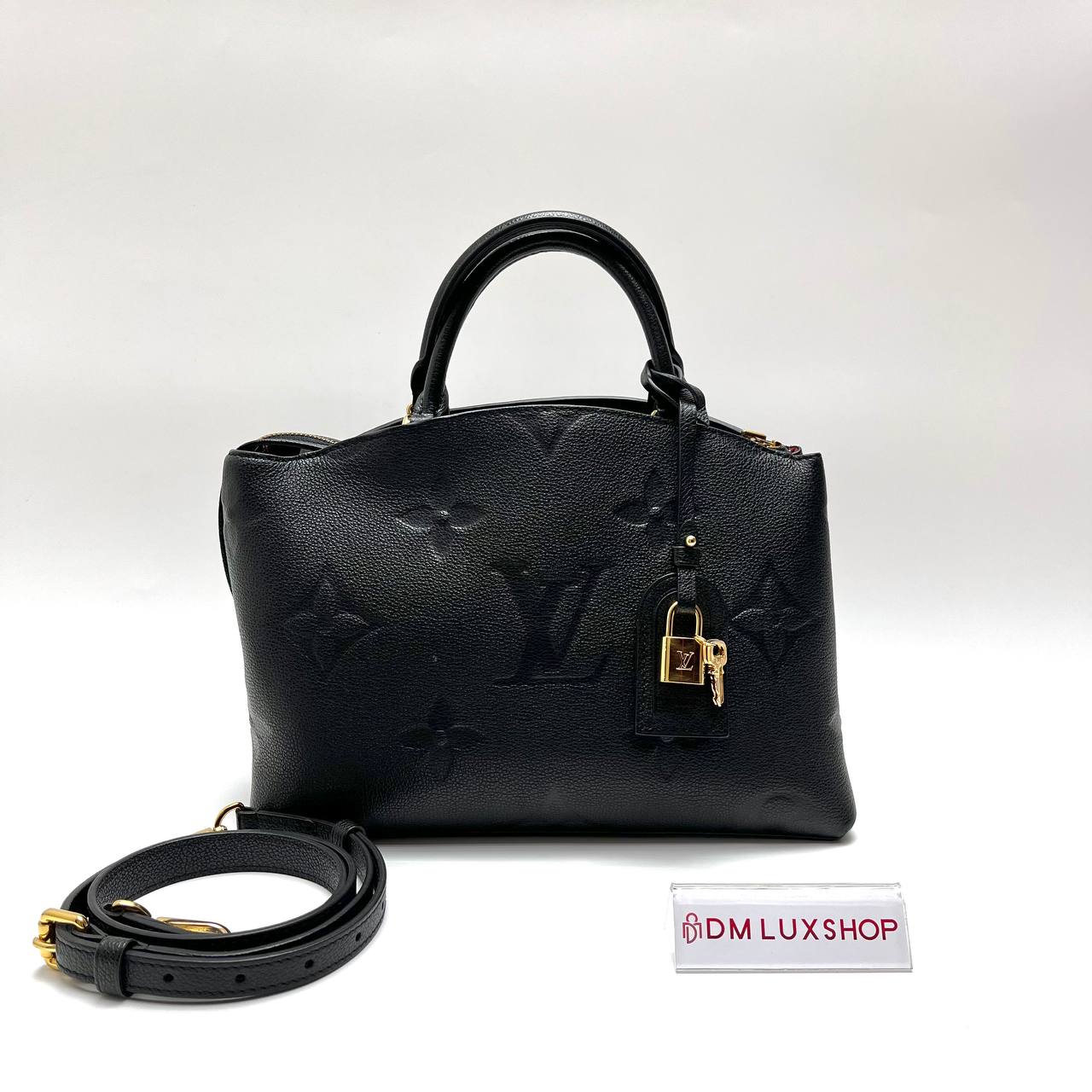 LV Petit Palais Black Empreinte Leather