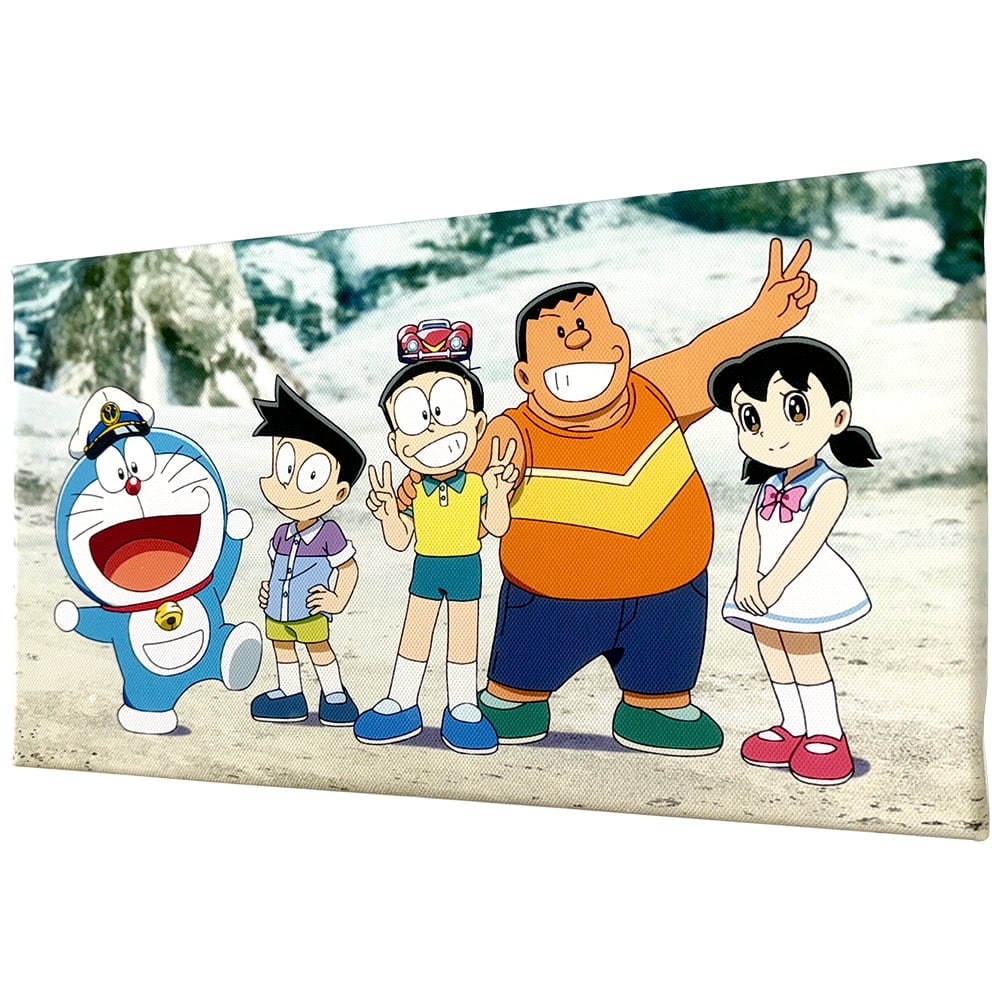 [訂購] 多啦A夢電影藝術微噴版畫 《海底鬼岩城》 Doraemon電影插畫