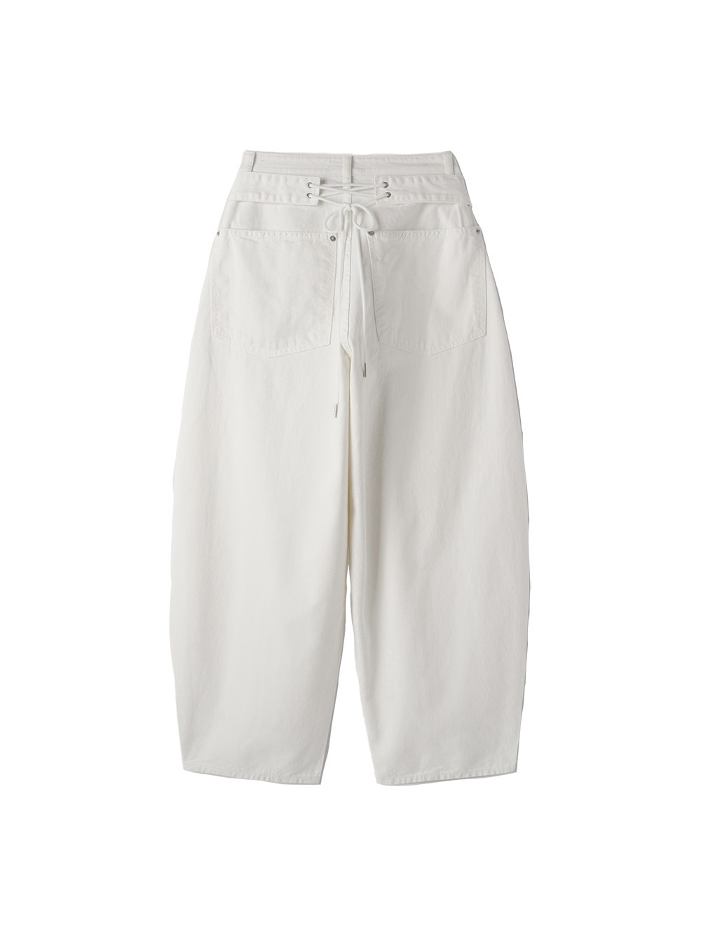 Back Lace-up Balloon Pants