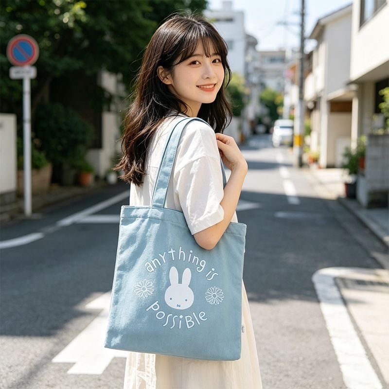 救救3小兔B行動 新登場 MINISO x Miffy聯乘限定 購物袋Tote Bag
