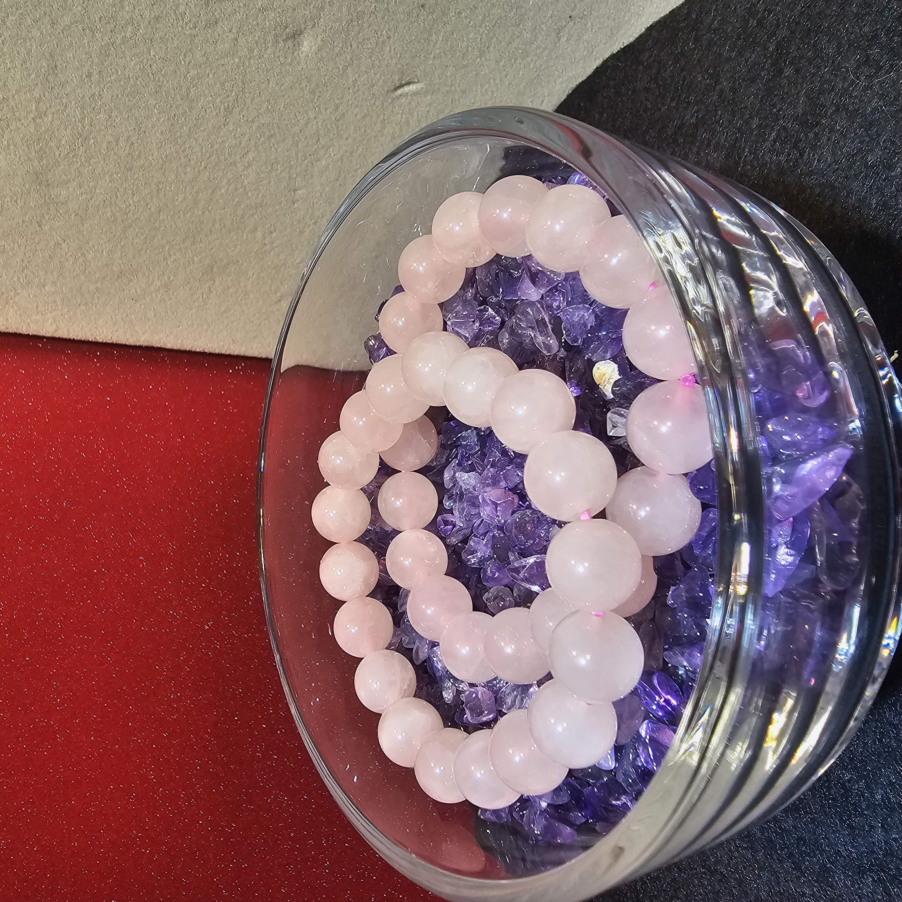 粉紅晶手串(Rose Quartz)