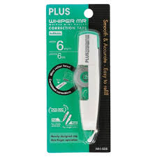 WH-606 Plus Correction Tape 6mm x 6m 