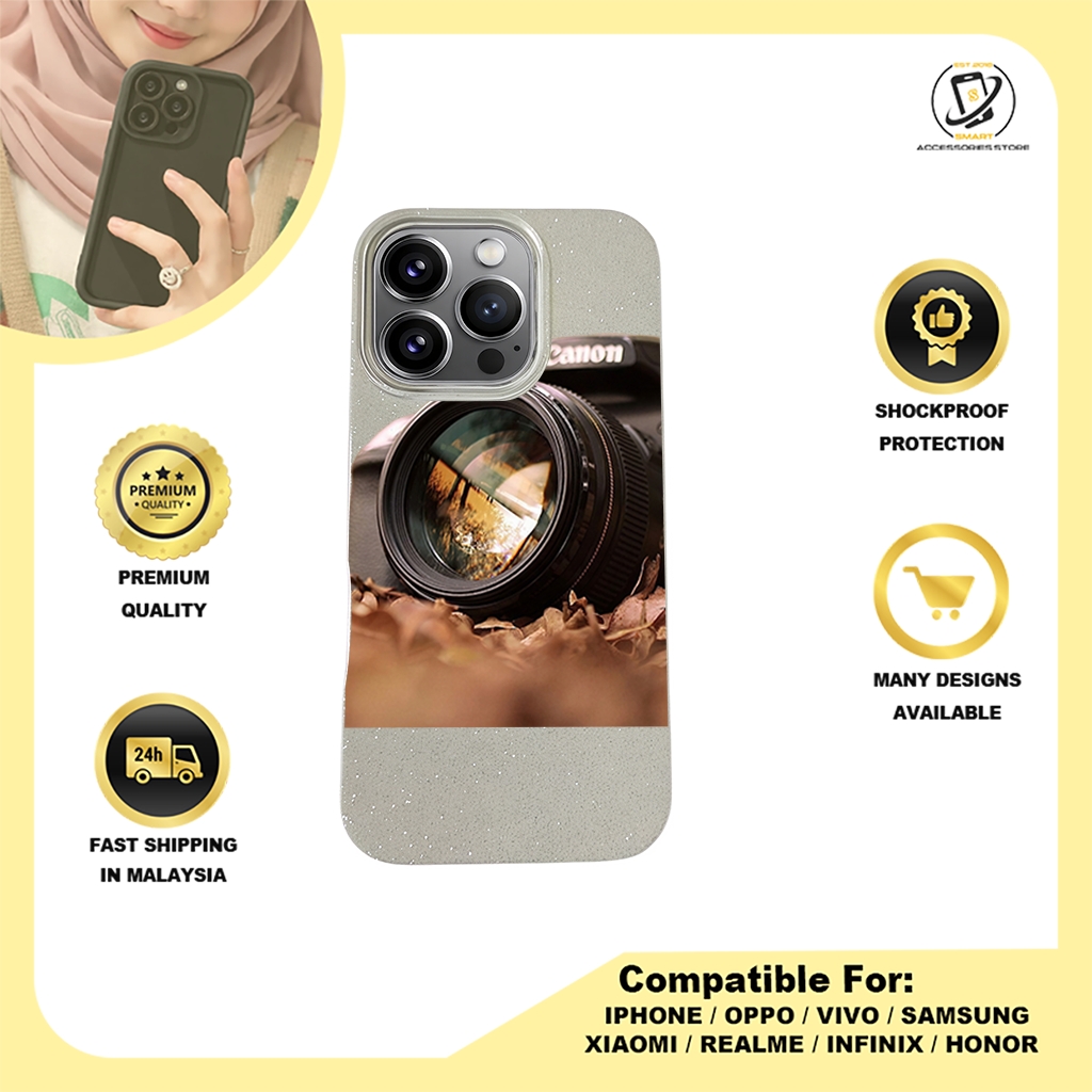 BLING CASE PHONE FOR IPHONE - DESIGN CAMERA A