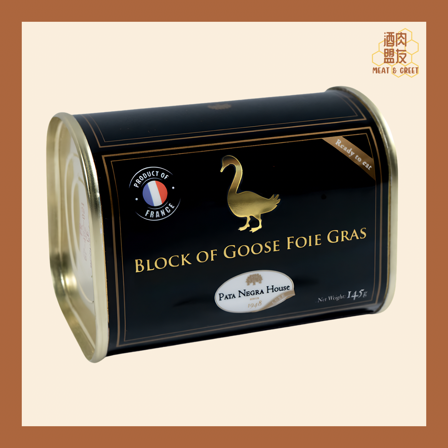 Block of Goose Foie Gras 鵝肝塊醬 145g