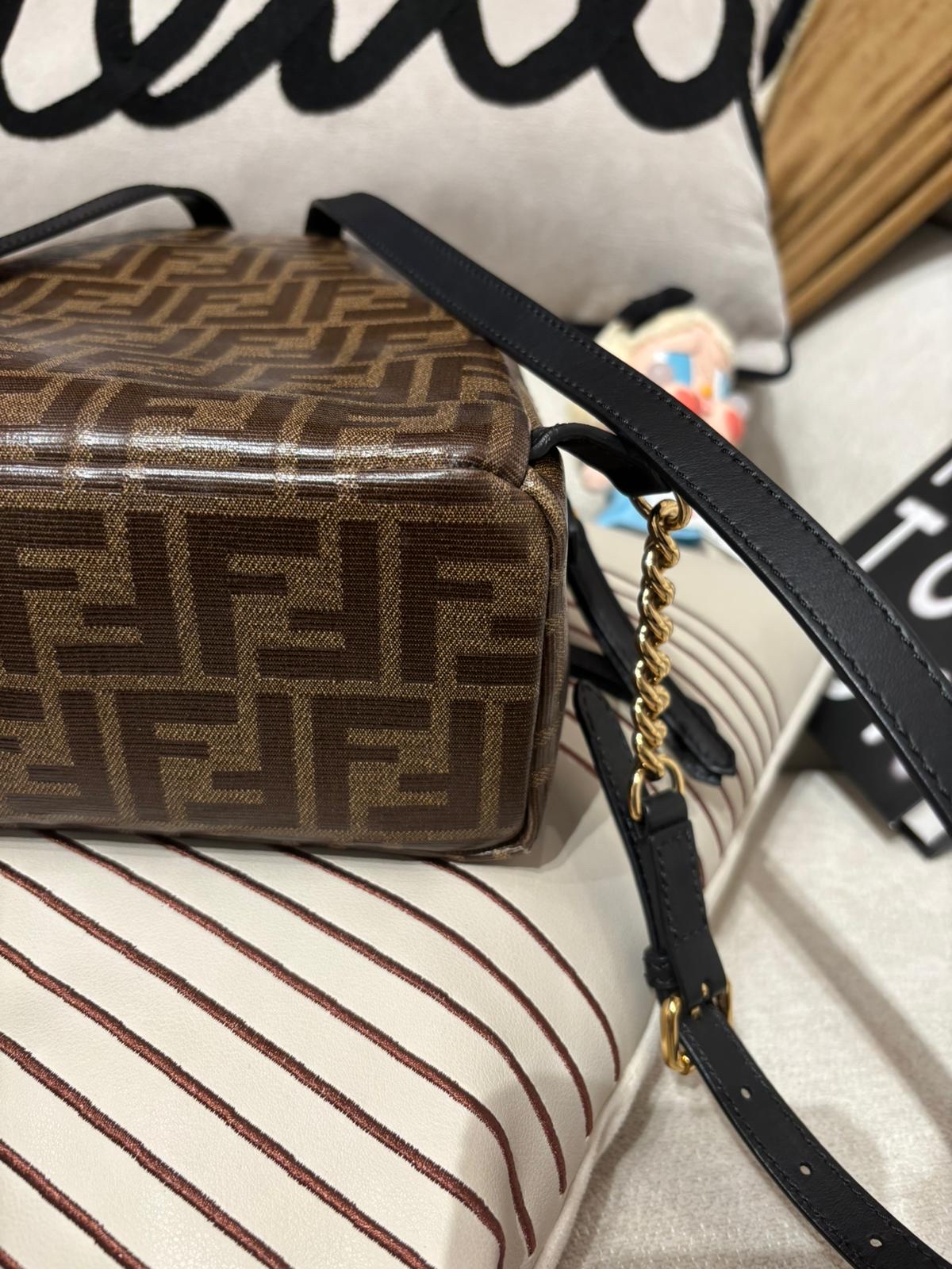 Fendi zucca mini ff backpack 防水背囊,100%Authentic, 98%new✅dust bag 