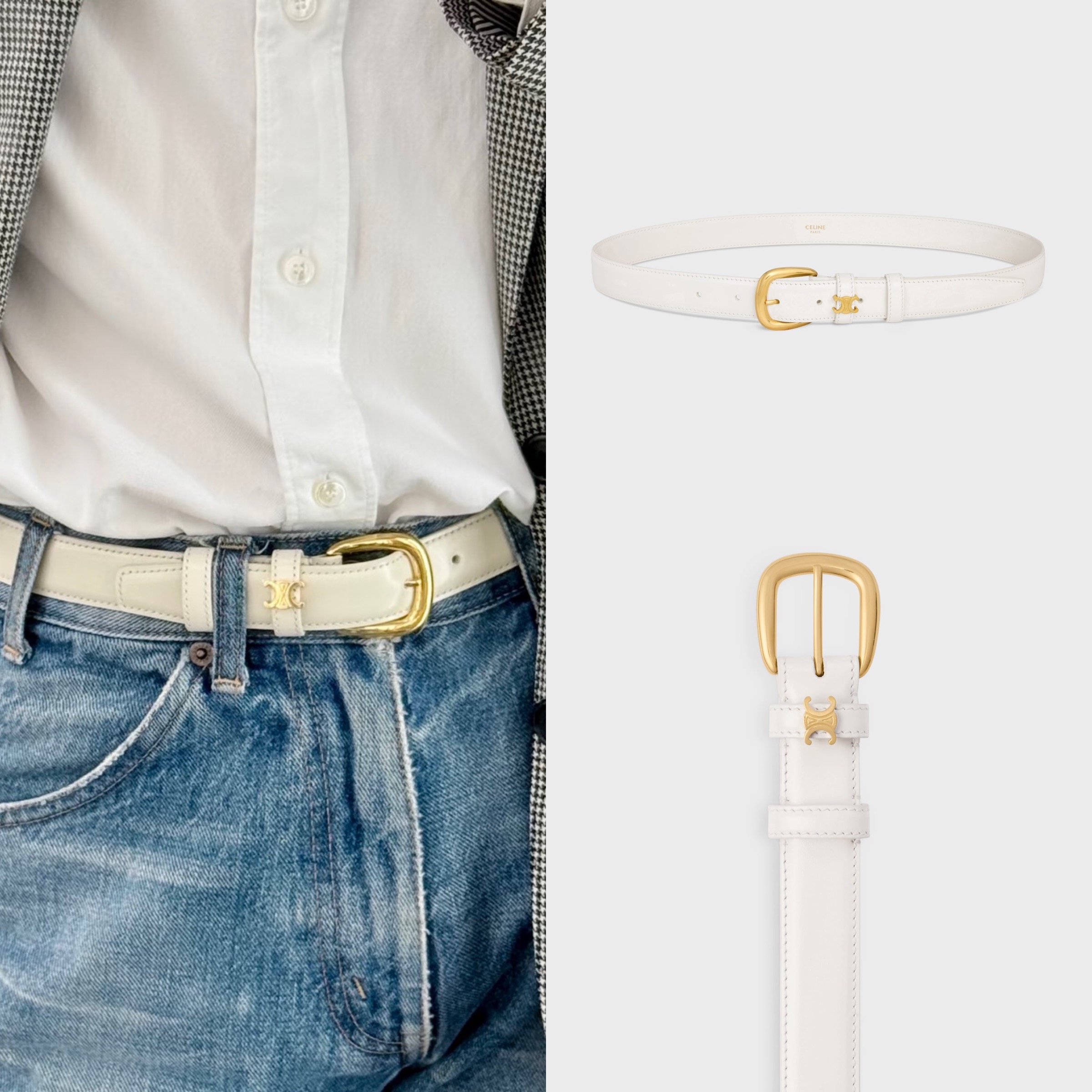 限時優惠✨訂貨🍒Celine 2.5cm Vivienne belt   Size 75/80/85/90