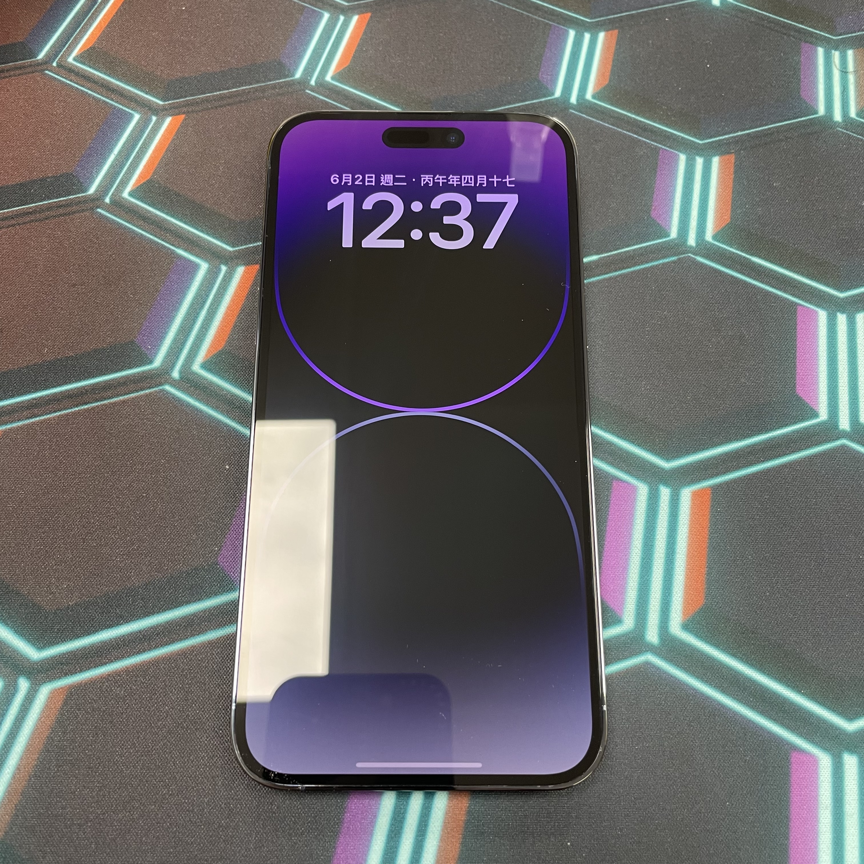 *6663 14 Pro max 完美機 128GB 電100 紫色 purple