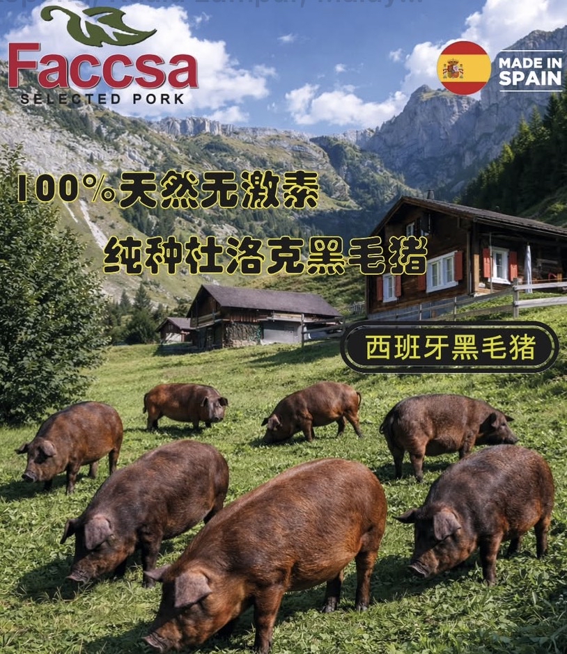 西班牙杜洛克梅肉片 250g