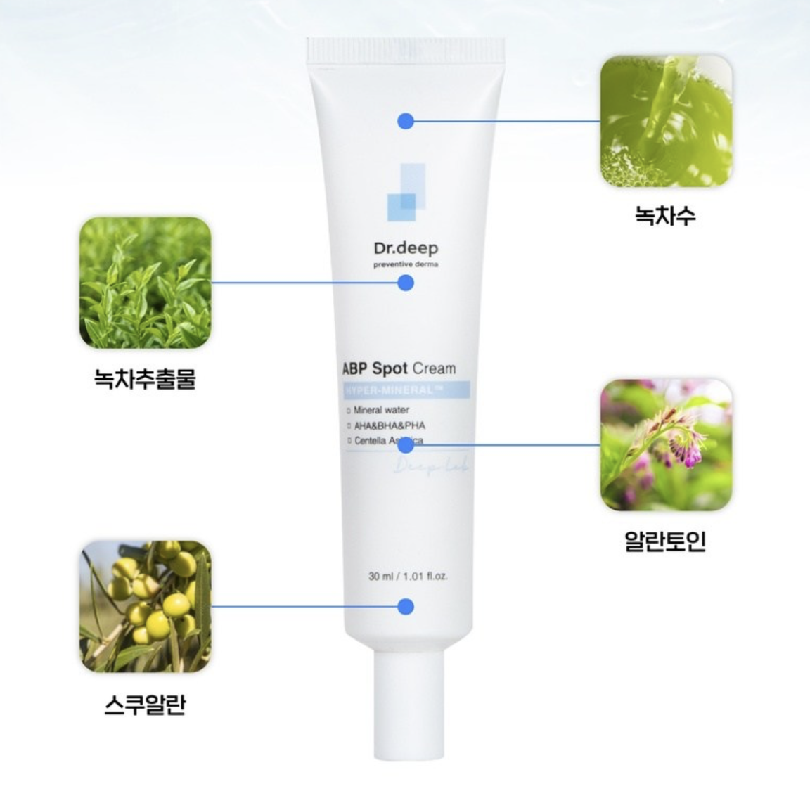 韓國藥局 Dr.Deep ABP 醫美級 脂肪粒 局部煥膚 點點霜 20ml ｜ABP Spot Cream