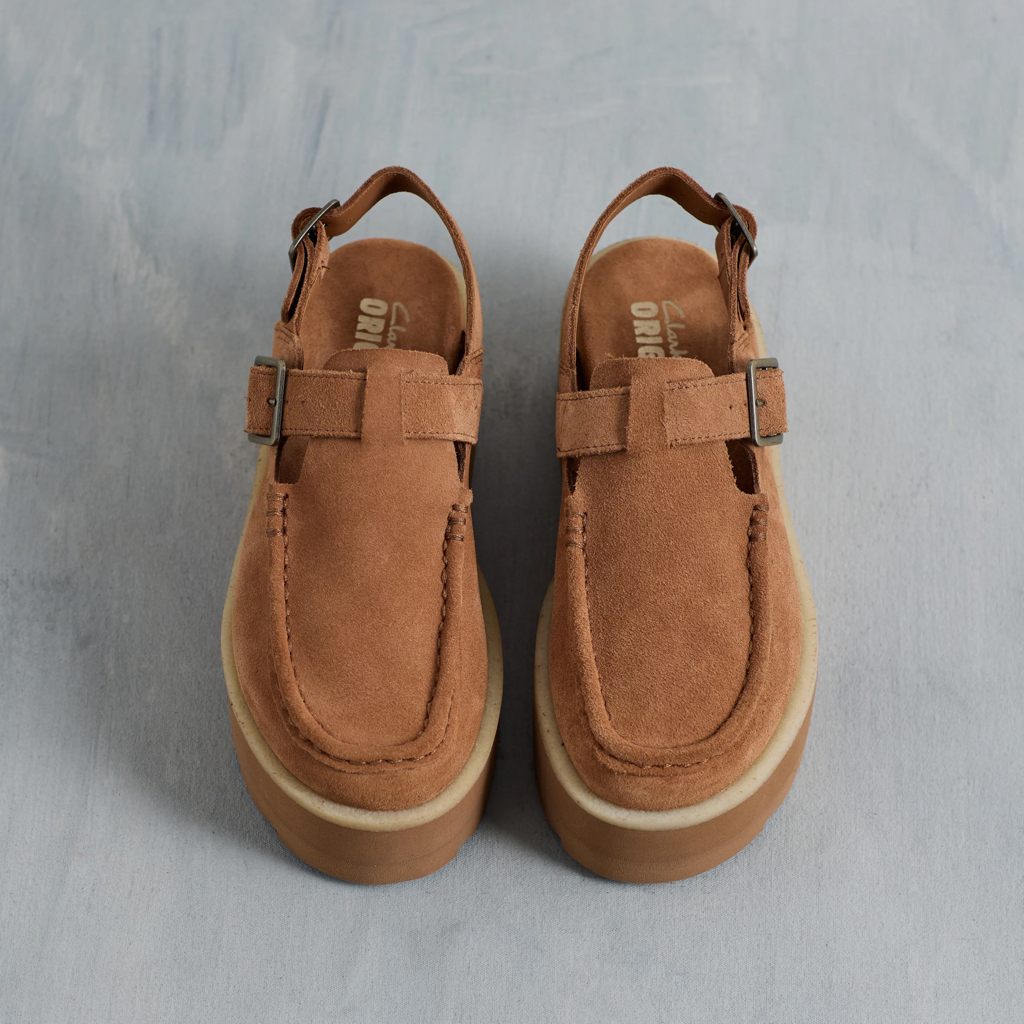 日本CLARKS厚低鞋(走鞋盒)