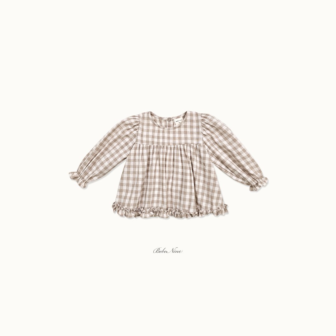 Bebenine Lucy Check Blouse