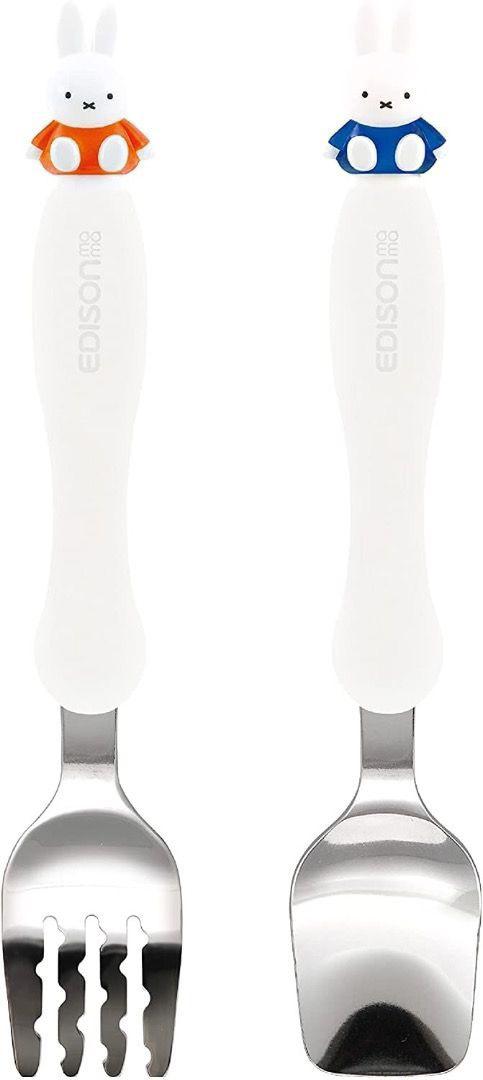 日本直送🇯🇵 -Edison- Miffy不鏽鋼學習匙叉餐具連盒