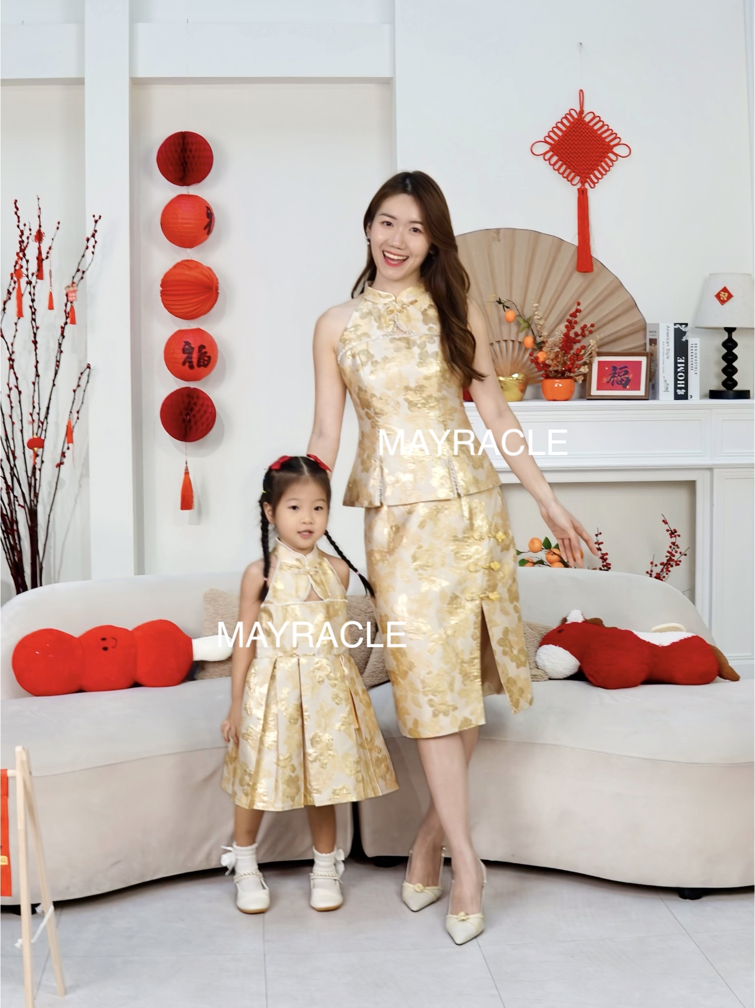 [PRE-ORDER] CNY 2027 Wang (旺) Girl Cheongsam