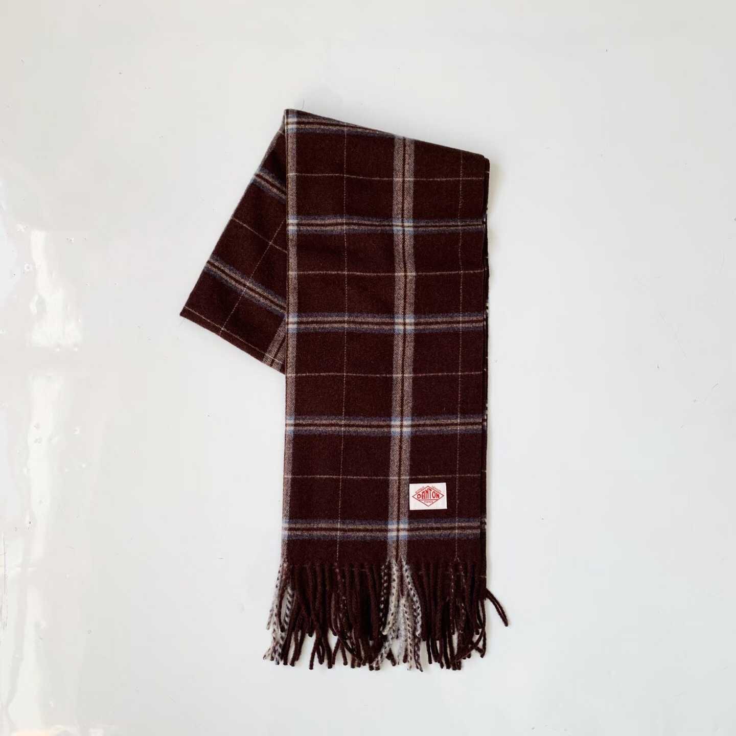 預訂 Danton流蘇羊毛圍巾🧣 [貨號26A1692]
