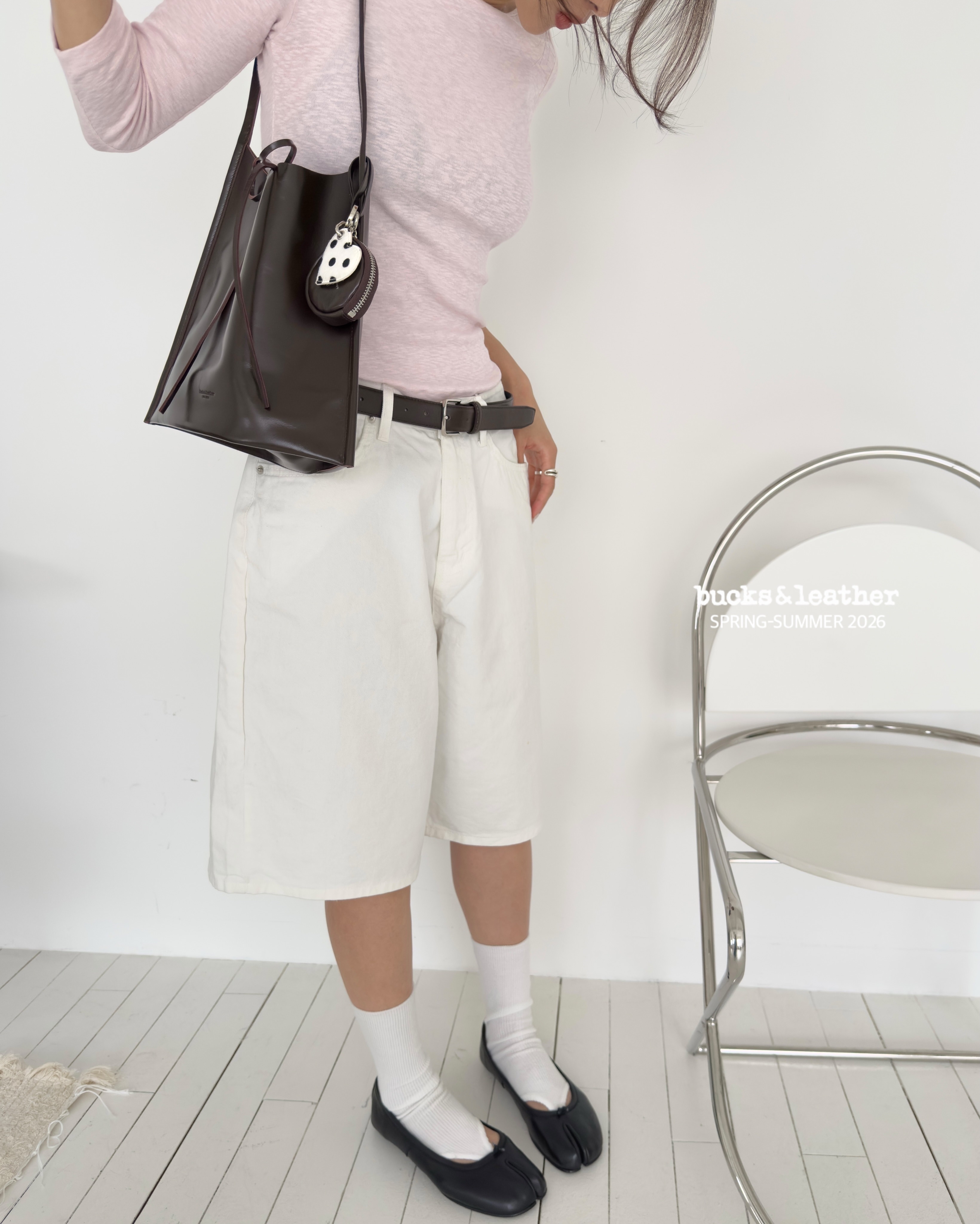 【26SS 】預訂_Flat Shoulder by Bucks & Leather