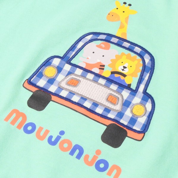 🆕【⭐訂購⭐】🌀 🇯🇵 日本直送 動物布貼刺繡印花長袖Tee［2款選］🌀 [ELAA-0222][260224]