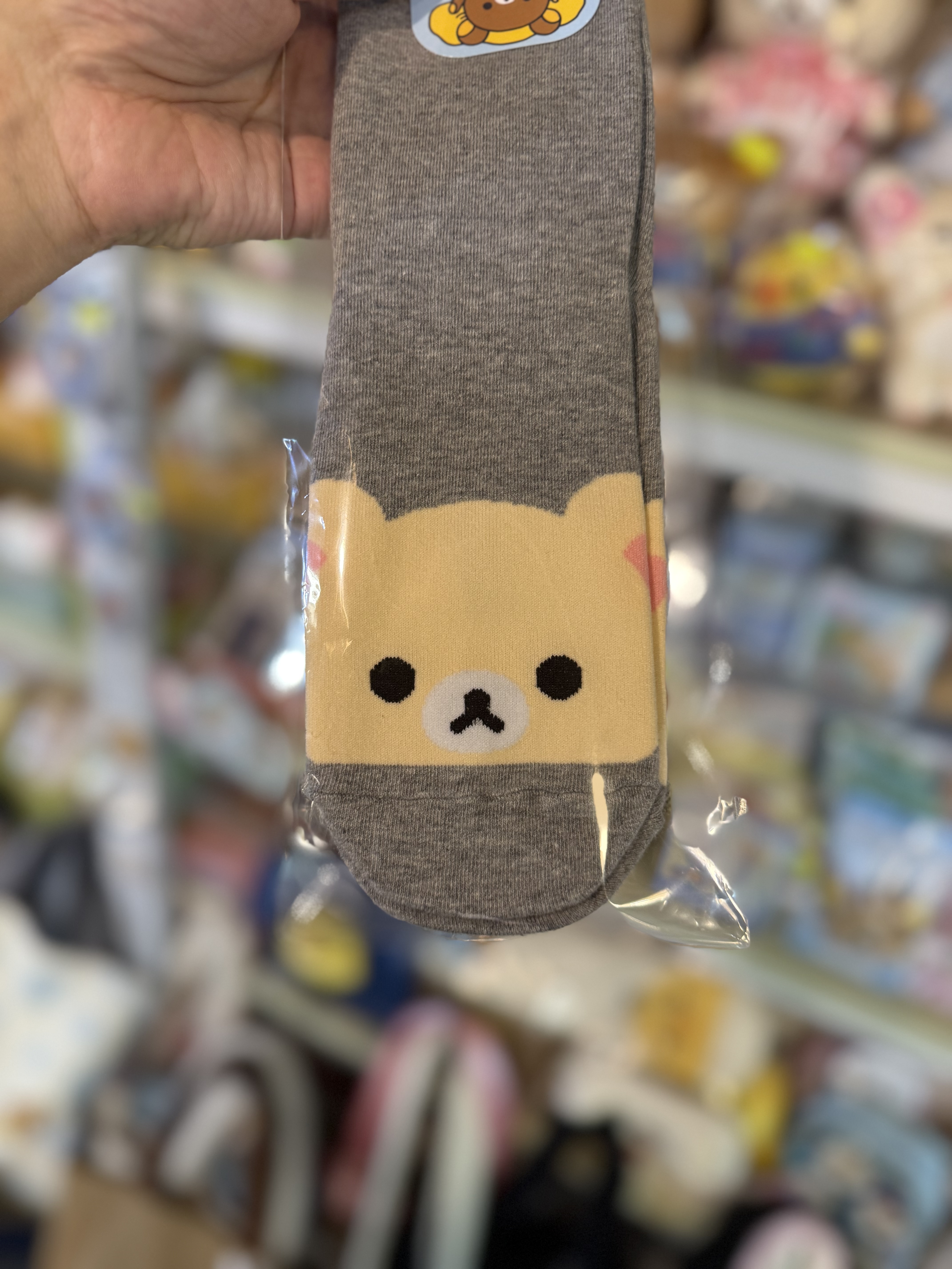 《現貨》全新韓國限定 Rilakkuma長襪