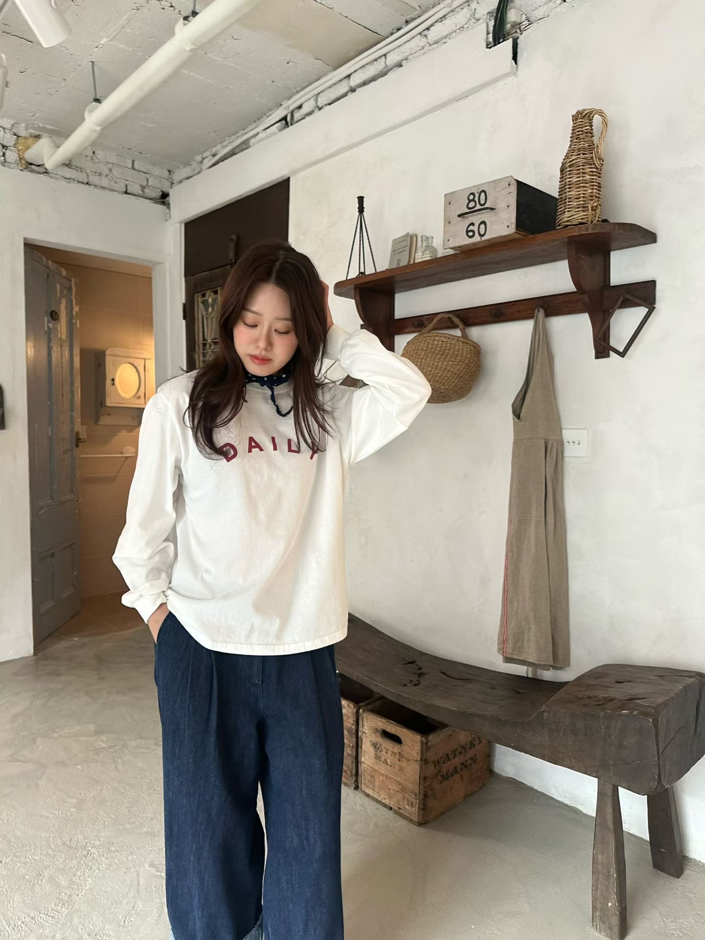 AT OY Daily tee-2色