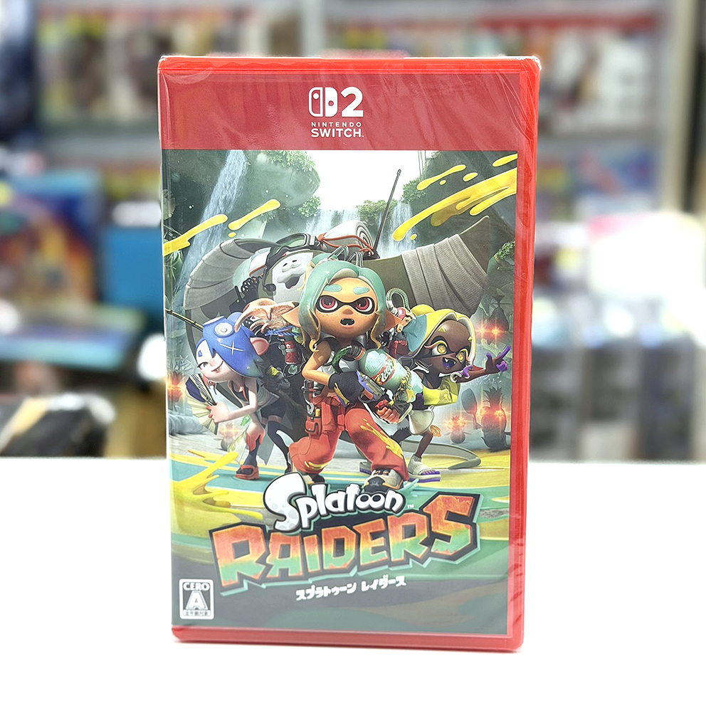(日版) Nintendo Switch 2 斯普拉遁 塗擊隊 NS2 Splatoon Raiders (中英日文字幕)