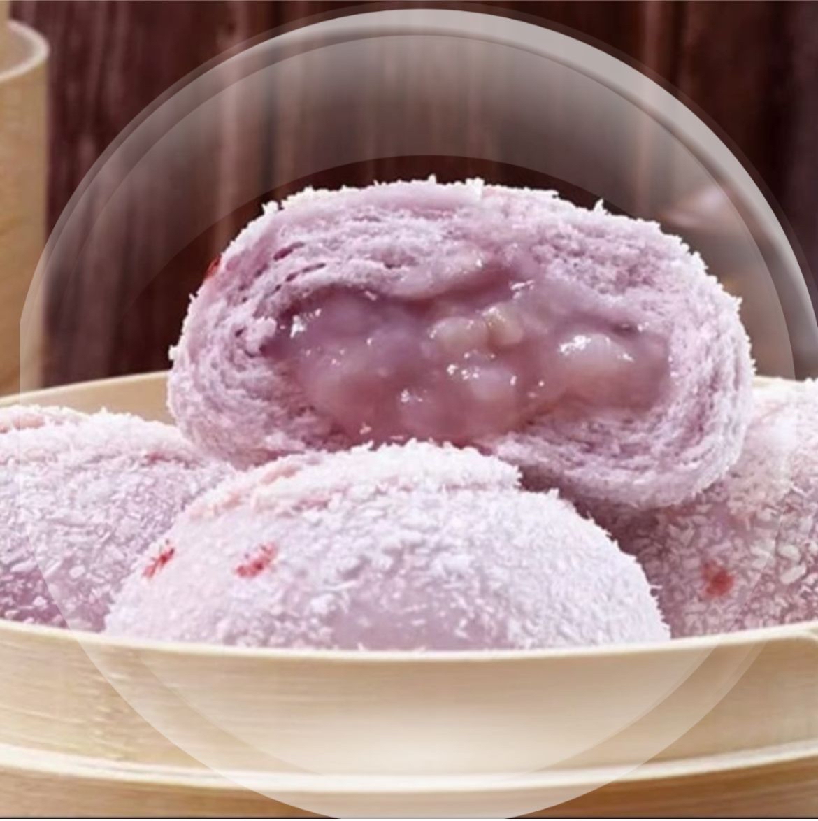 急涷椰絲香芋雪兔包（10個）