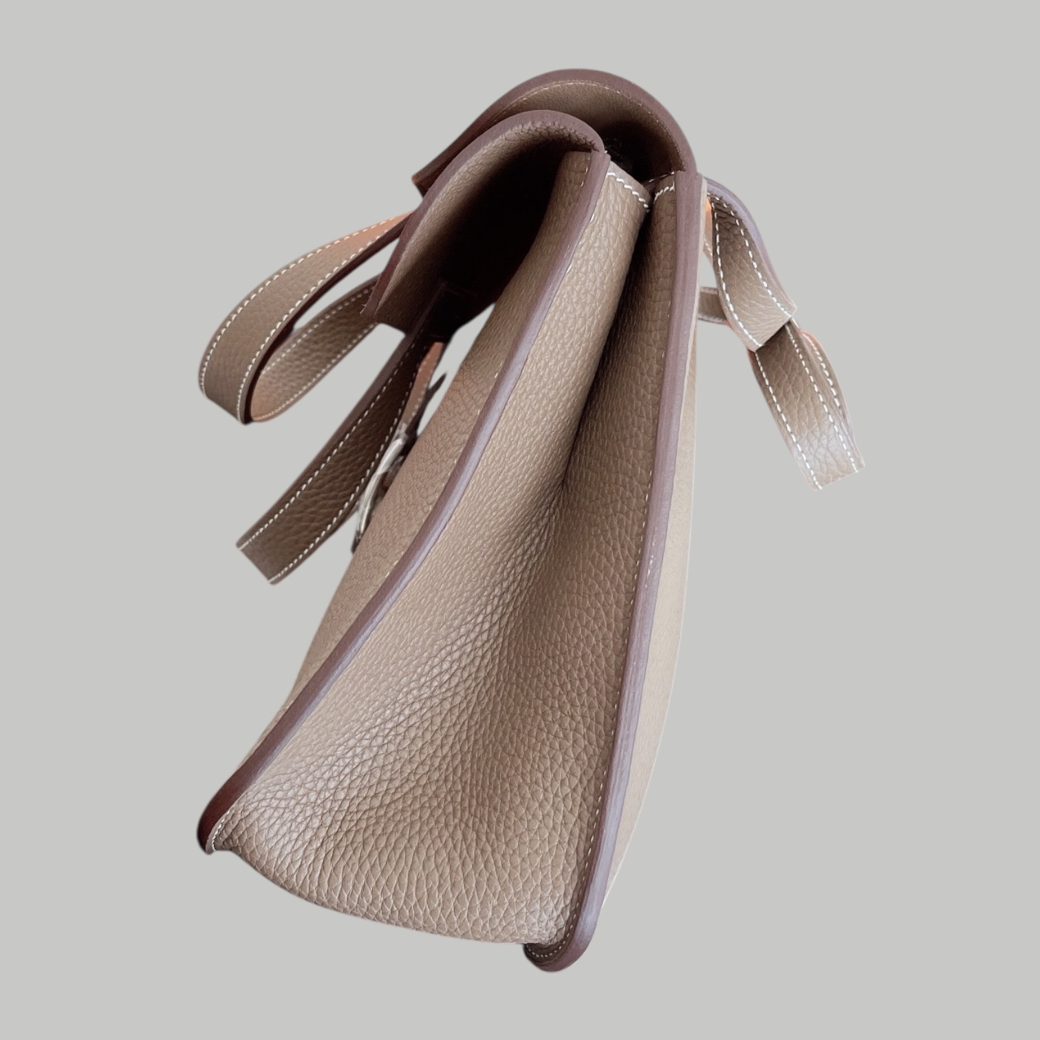 Hermes Halzan 31 大象灰銀扣