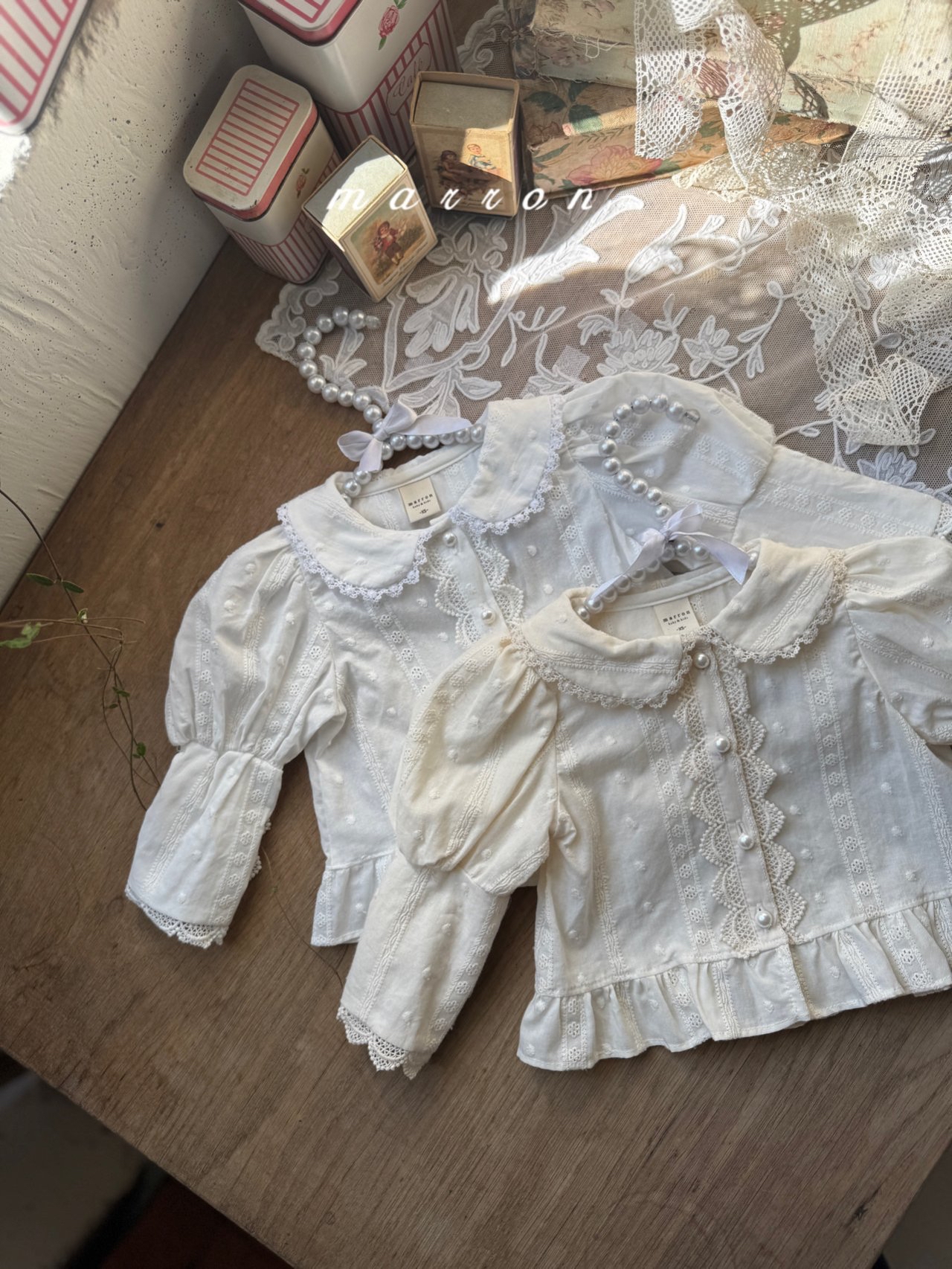 🇰🇷Marron blouse