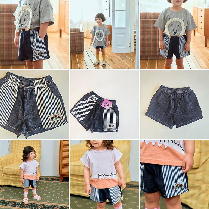 🇰🇷1st.BLUE短褲