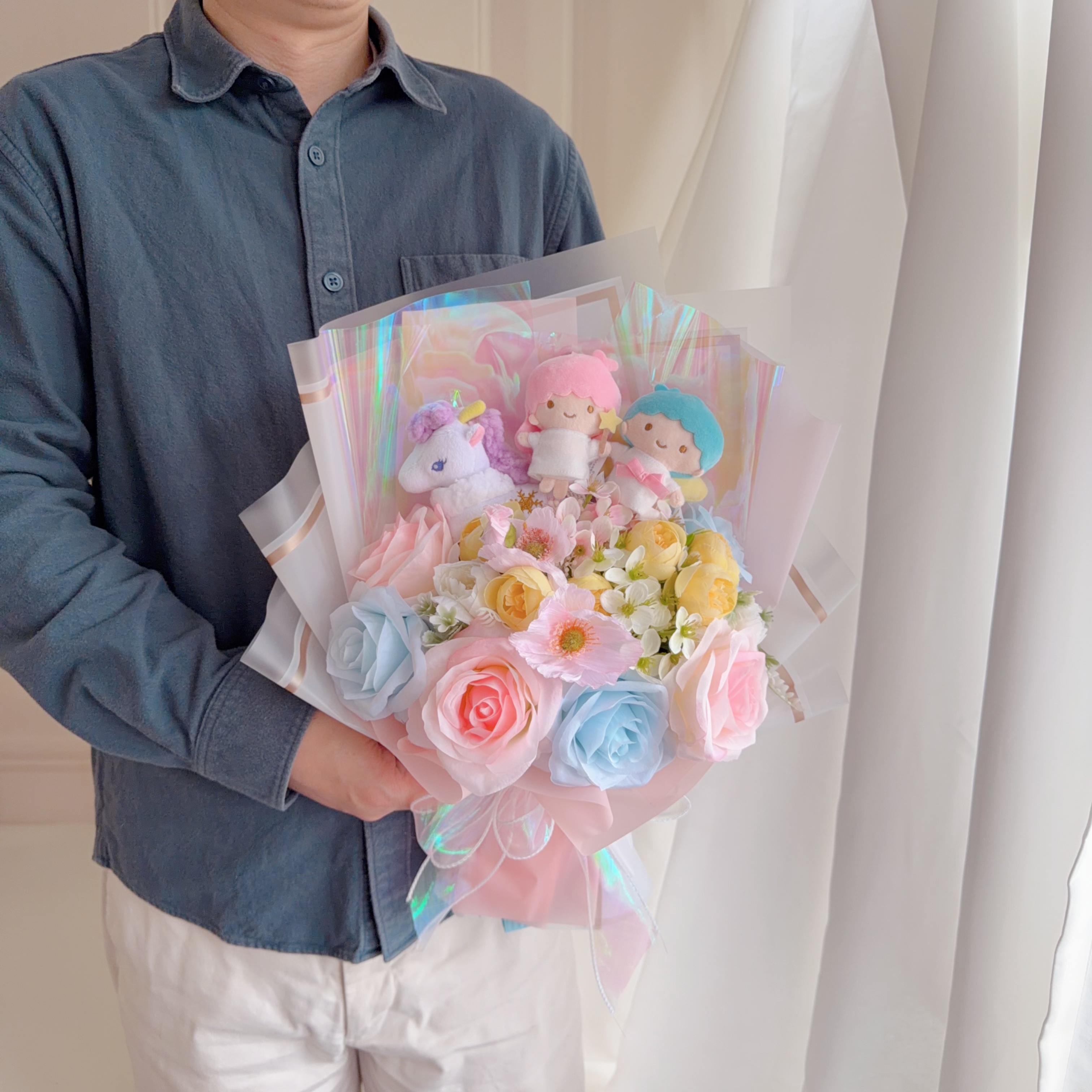 （現貨） little Twin Star公仔花