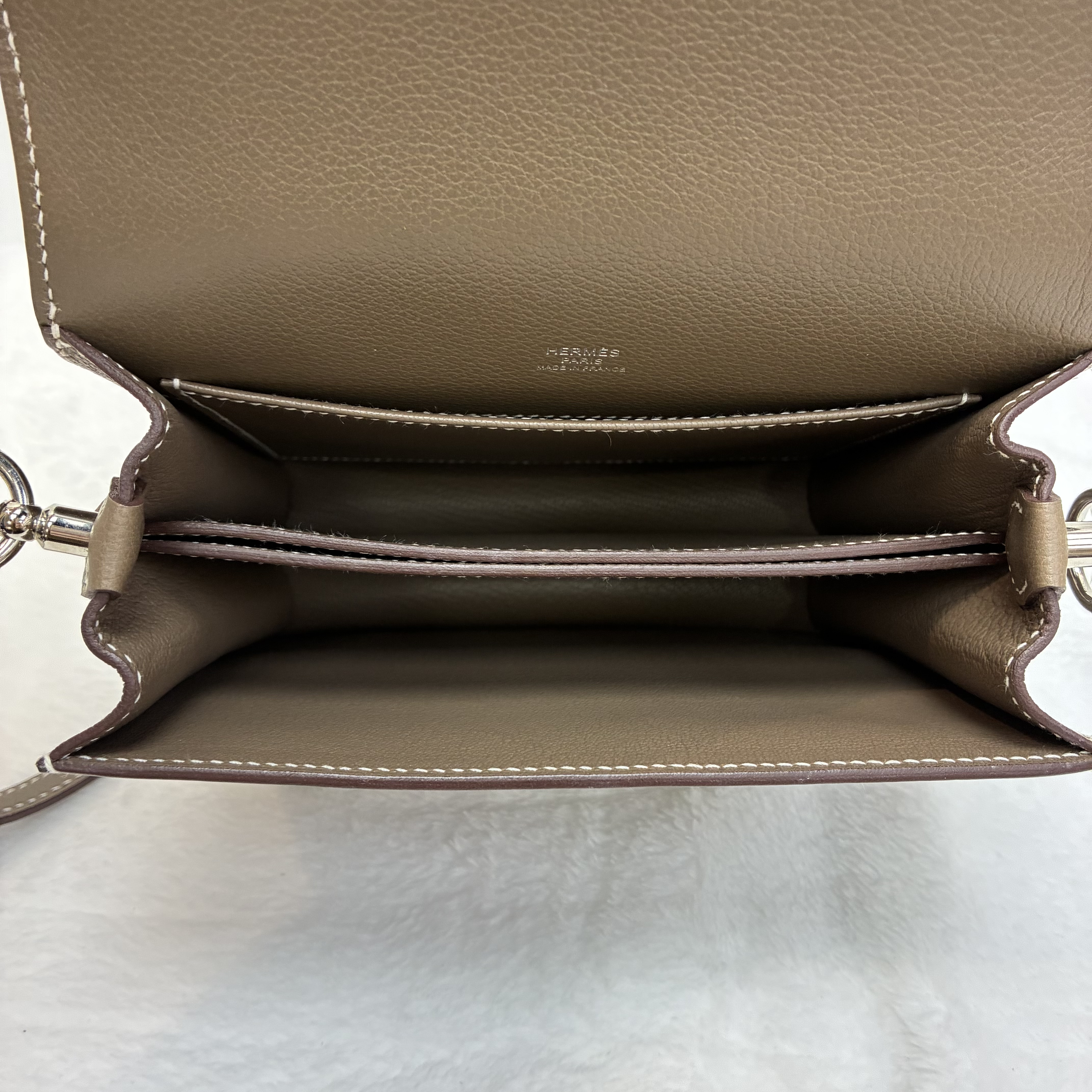 full set Hermes 大象灰 EC皮 豬鼻子 mini roulis🤎