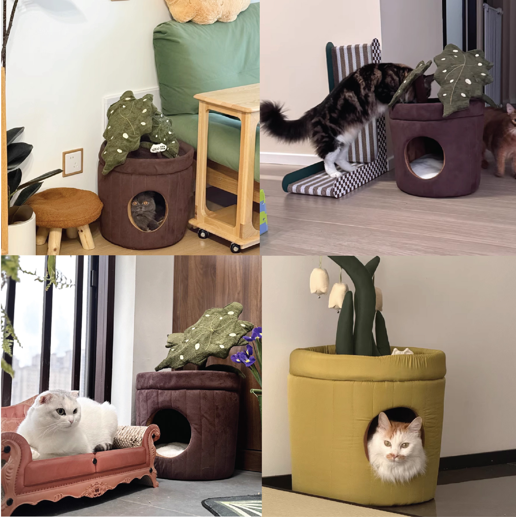 可拆式盆栽寵物窩