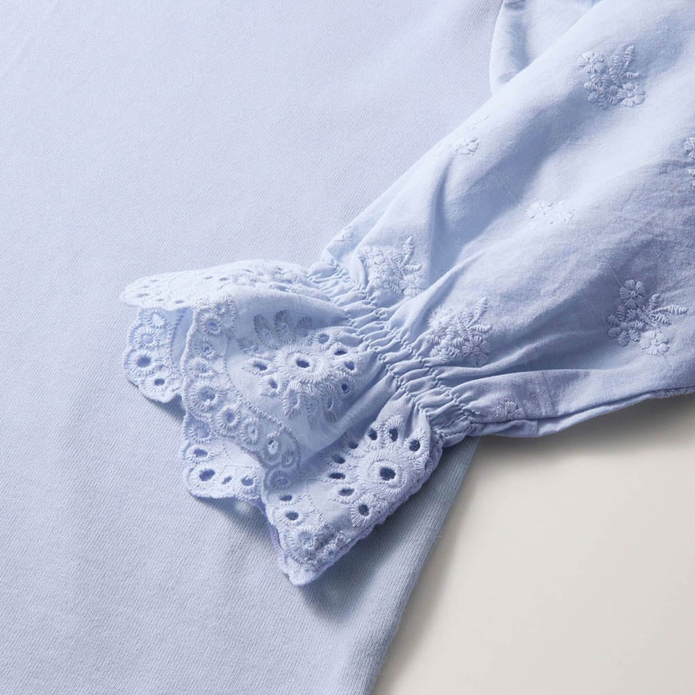 🆕【⭐訂購⭐】🇯🇵 日本直送 🌀#GITA ❣️ #親子裝❣️縷空扇形袖口 套頭衫［2款選］🌀[ELBA-0006]