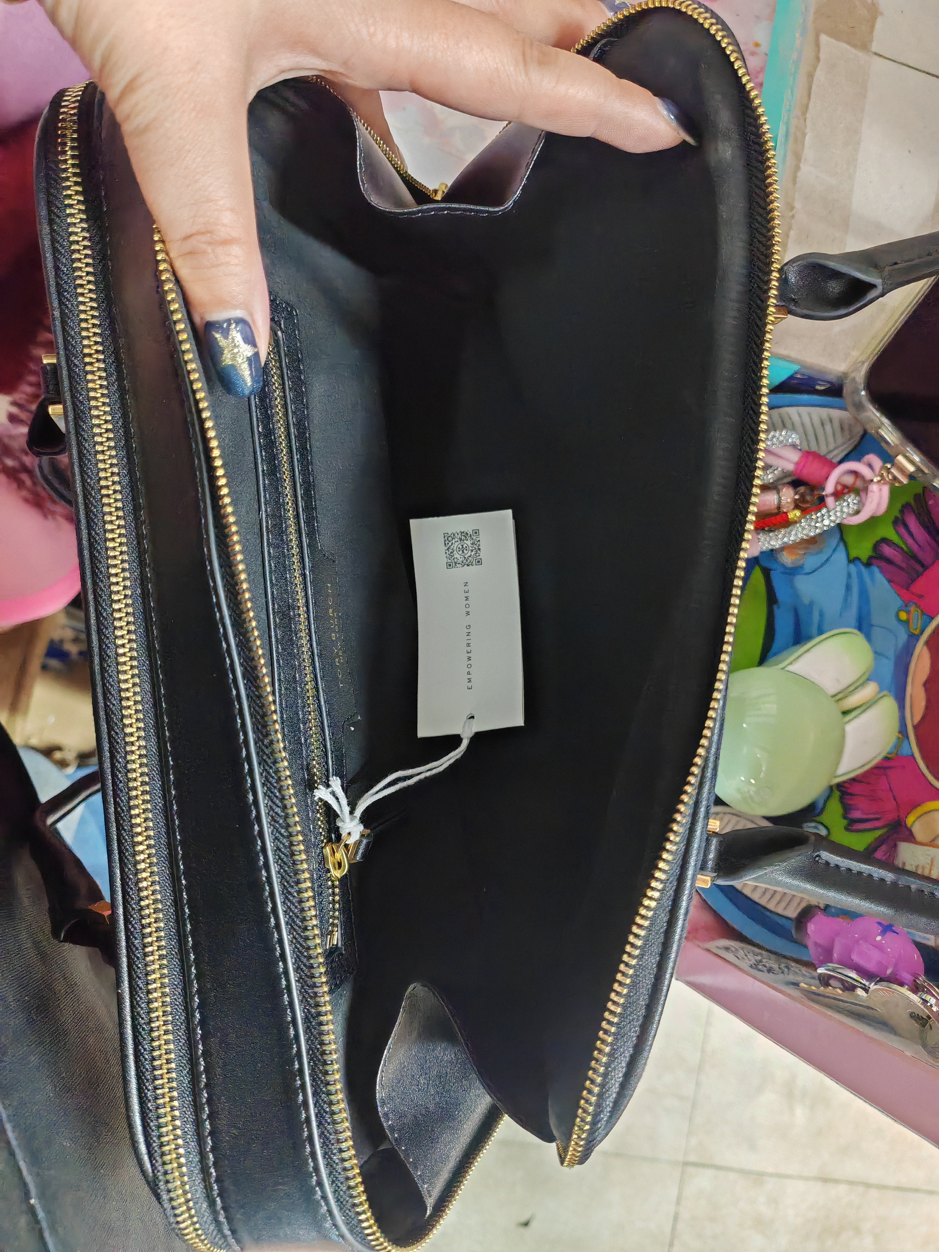 香港現貨-Tory Burch T Monogram Marshmallow Handbag