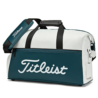 TITLEIST 優雅型高爾夫球衣物包 - 白/藍