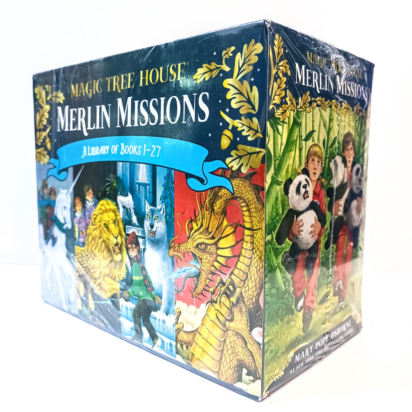  Magic Tree House Complete collection Merlin Missions  1–27 – Complete Library Boxed Set Collection 神奇樹屋第二季繪本盒裝 英文橋樑章節書 B239	