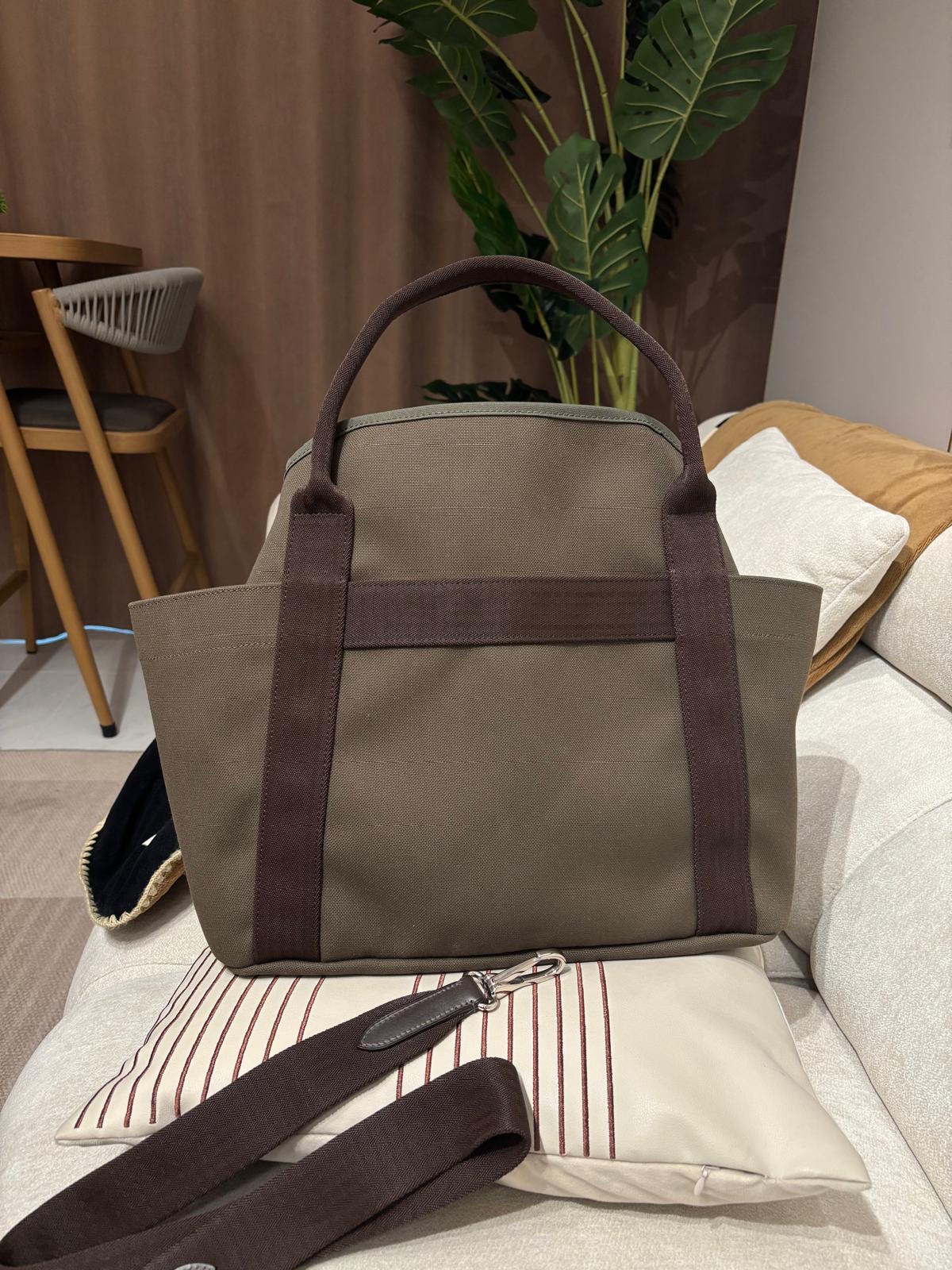 HERMES Grooming tote shoulder bag Stamp X 100%Authentic,95%new✅strap✅dust bag  