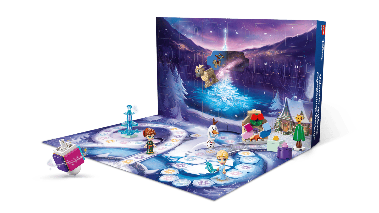 LEGO Disney Frozen Advent Calendar 冰雪奇緣聖誕倒數日曆 積木玩具 Elsa Anna 兒童聖誕禮物 43273